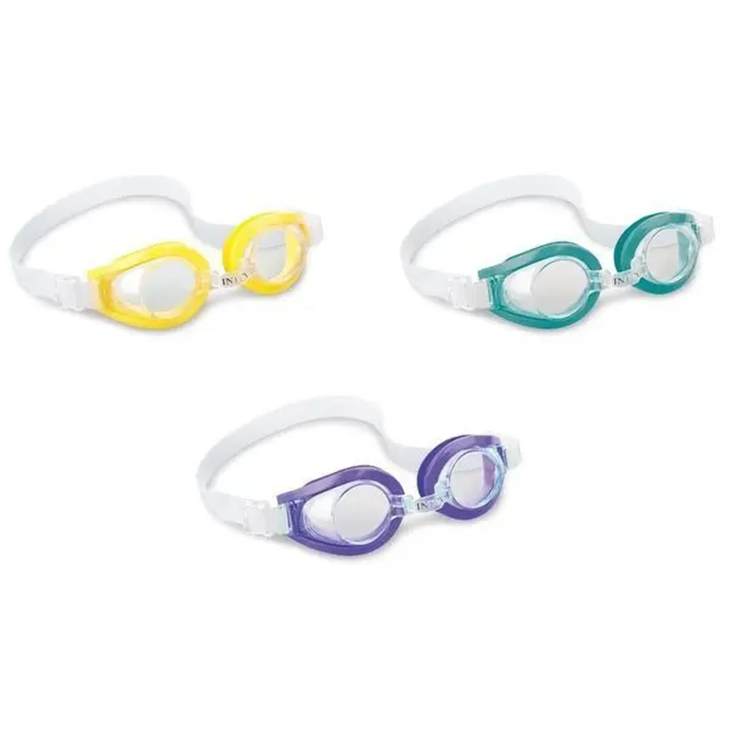 INTEX Ochelari pentru înot PLAY, 3-8 ani, 3 culori