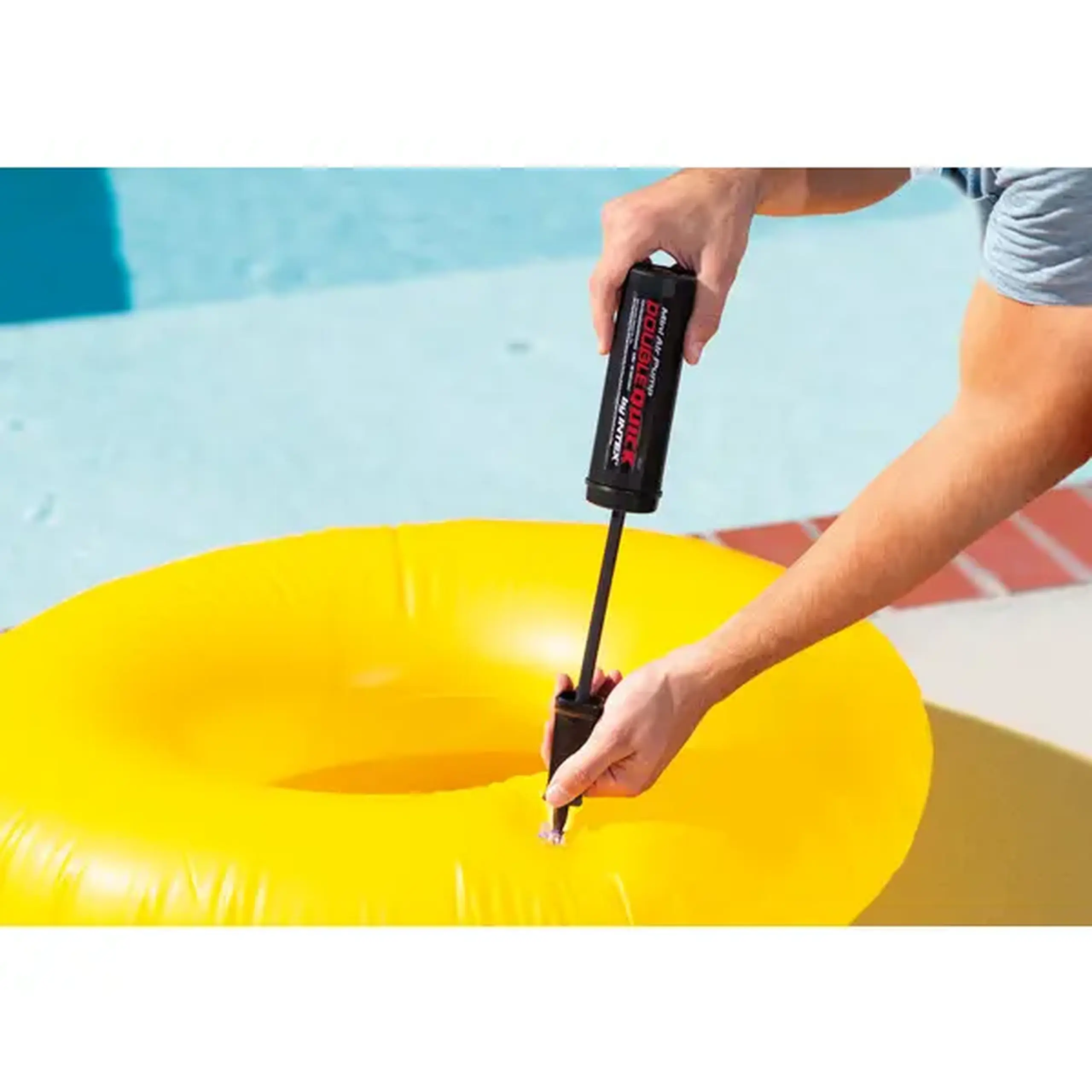 INTEX Pompa de aer manuală “Double Quick Mini”, 29 cm