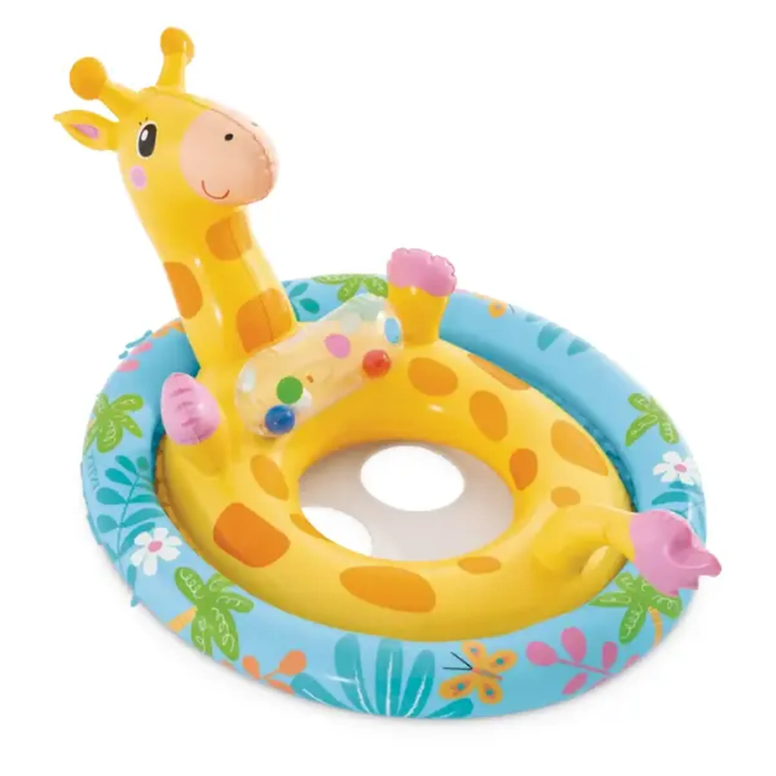 INTEX Cerc gonflabil cu decupaje pentru picioare 80х58 cm, până la 23 kg, 3-4 ani, 3 modele