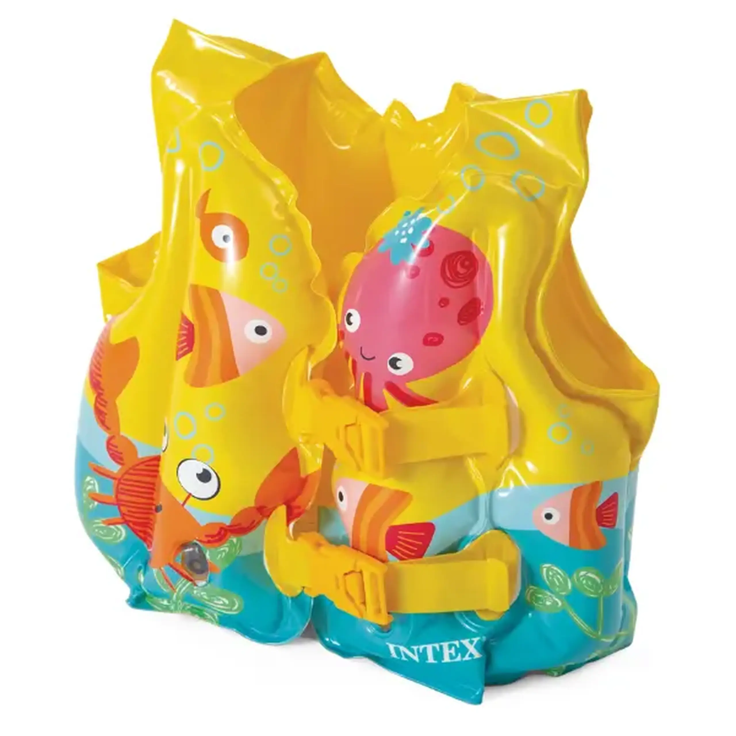 INTEX Vesta de înot gonflabilă "Prieteni tropicali", 41х30 cm, 3-5 ani
