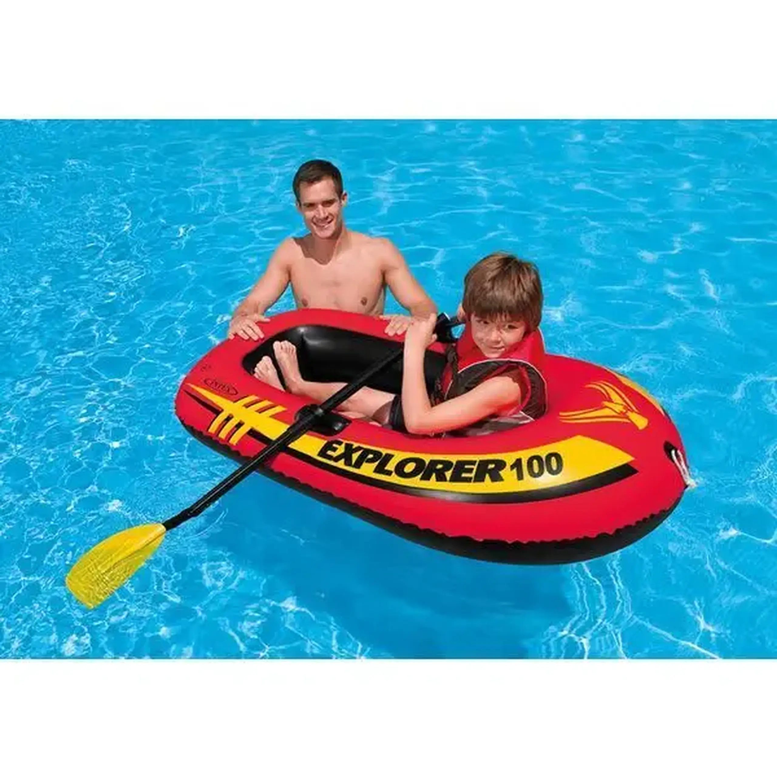 INTEX Vâsle pliabile din plastic 122 cm pentru barcă, set de 2 bucăți