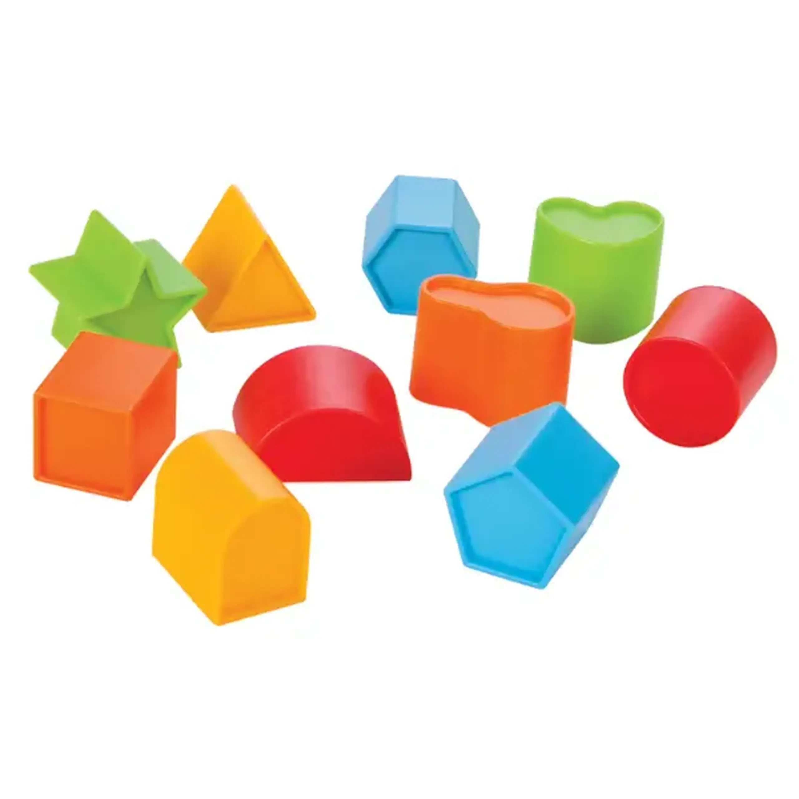 Mașină de sortare cu forme geometrice, albastră