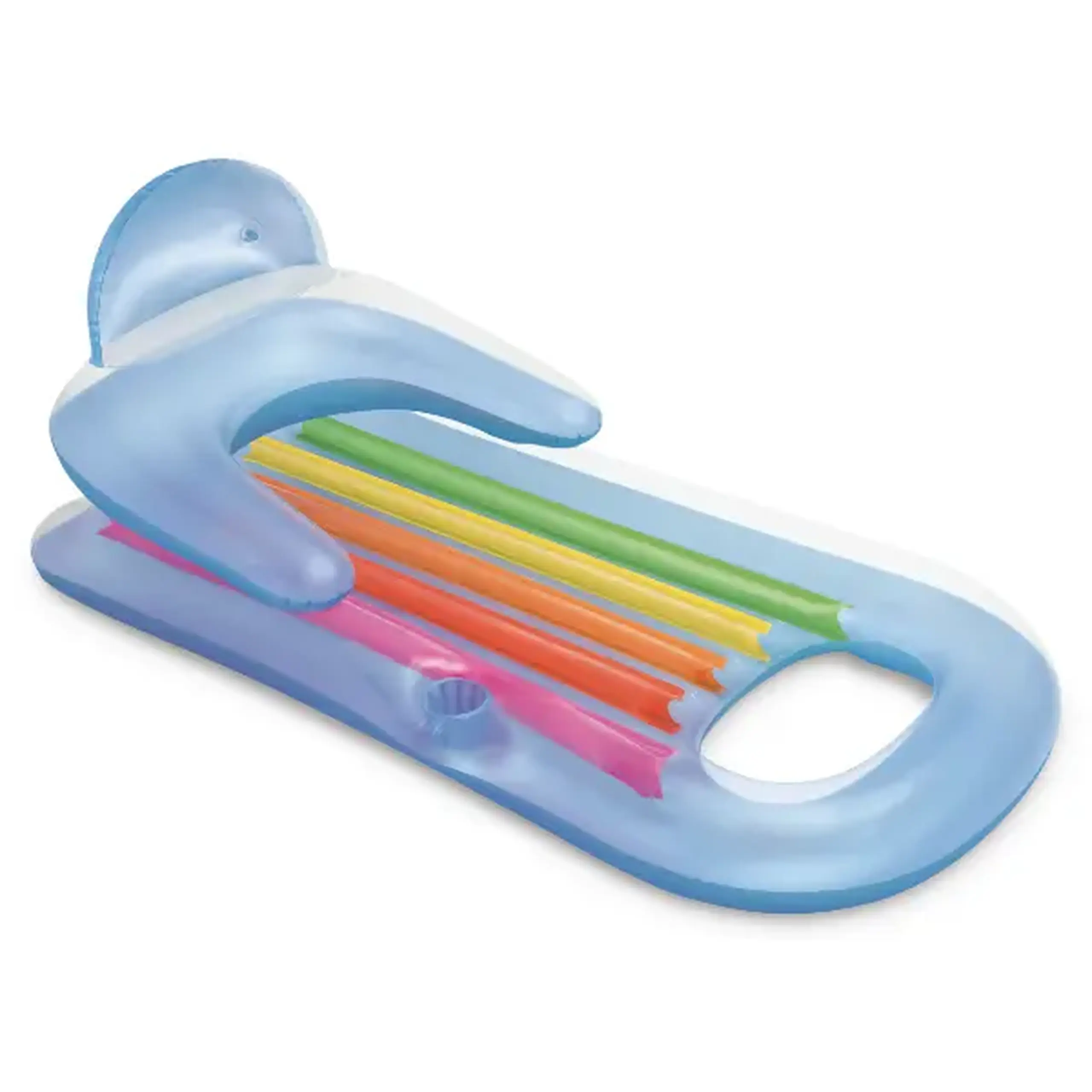 INTEX Șezlong gonflabil 160х85 cm, până la 100 kg, 2 culori