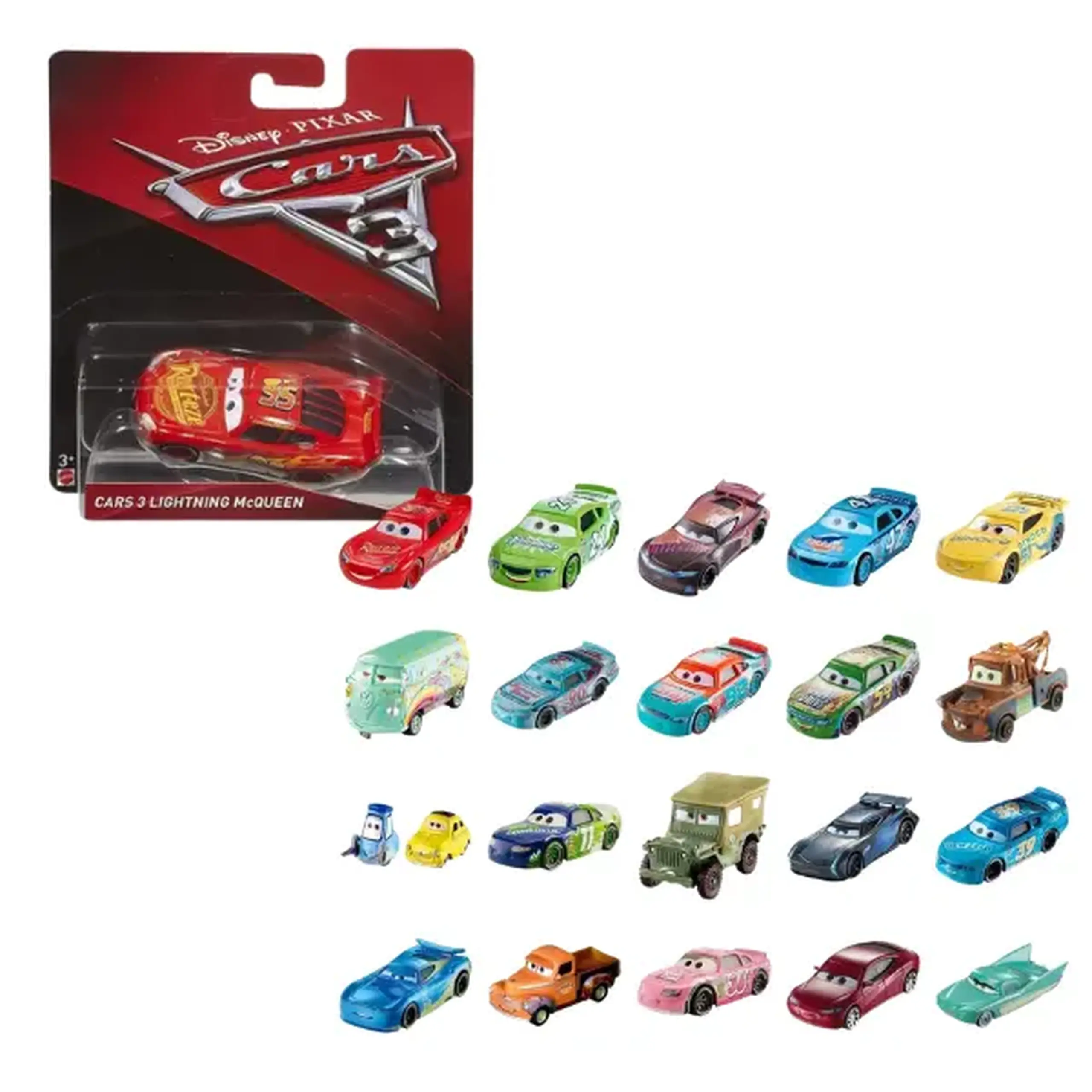 Hot Wheels Eroii "Cars 3" as.