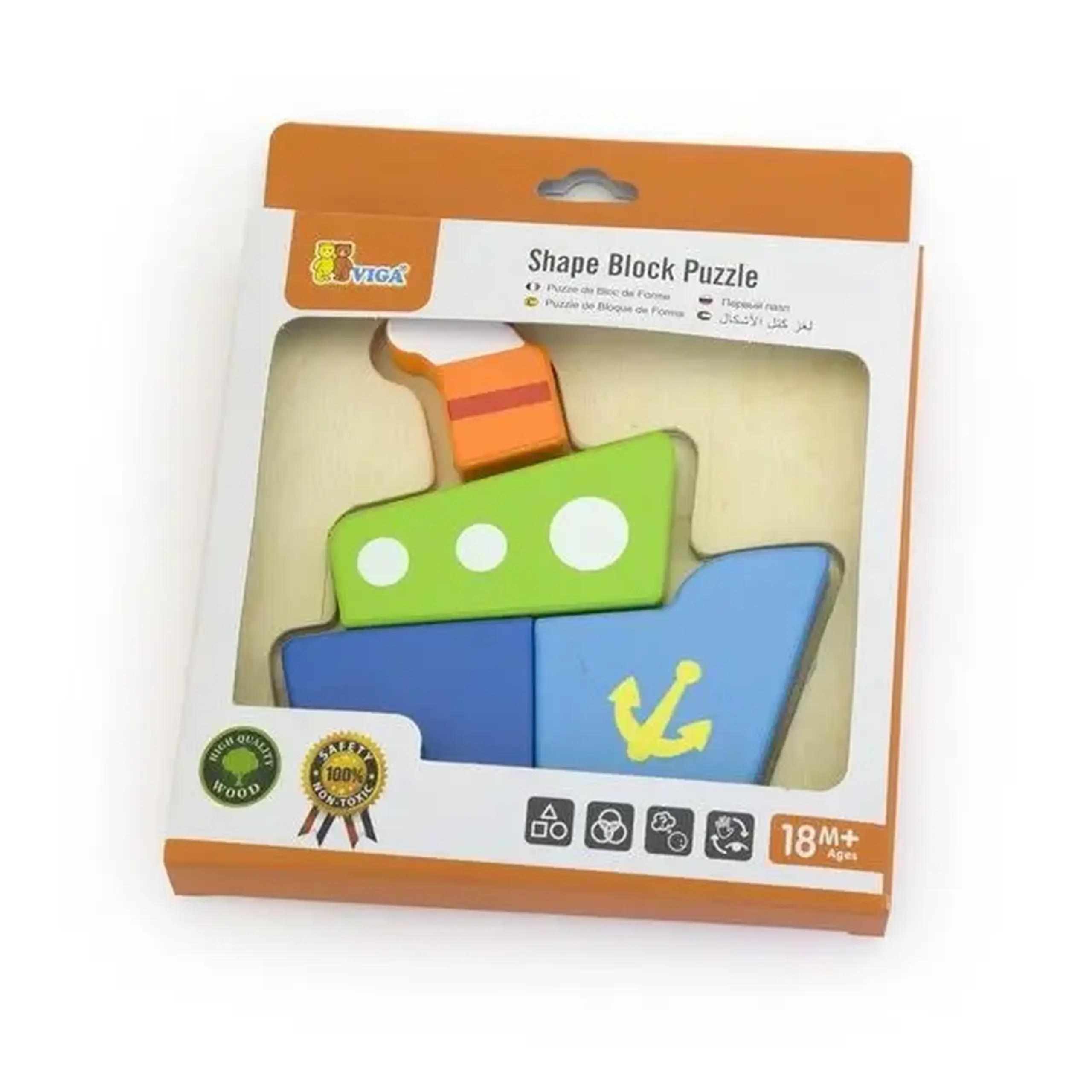 Mini puzzle cu diferite forme “Vapor”