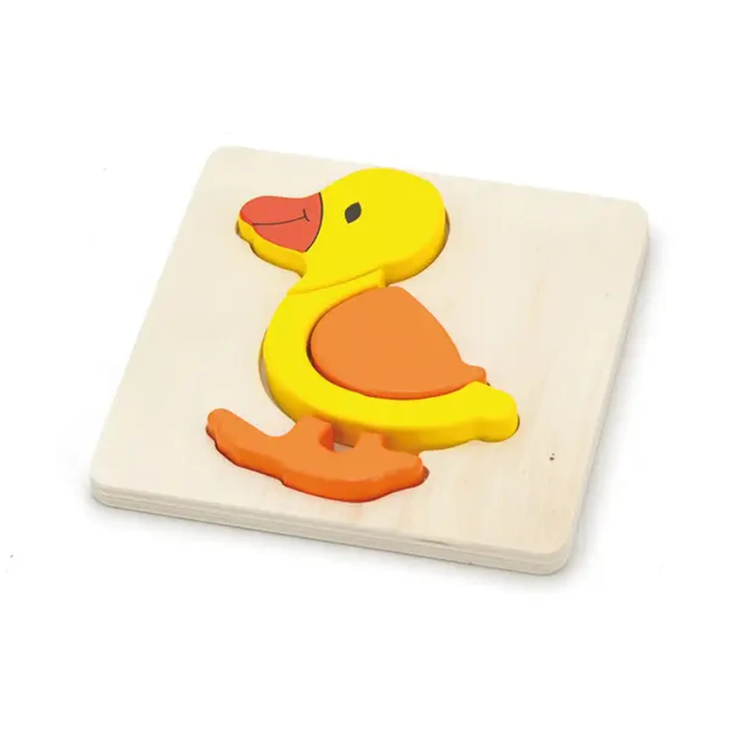 Mini puzzle cu diferite forme "Rața"