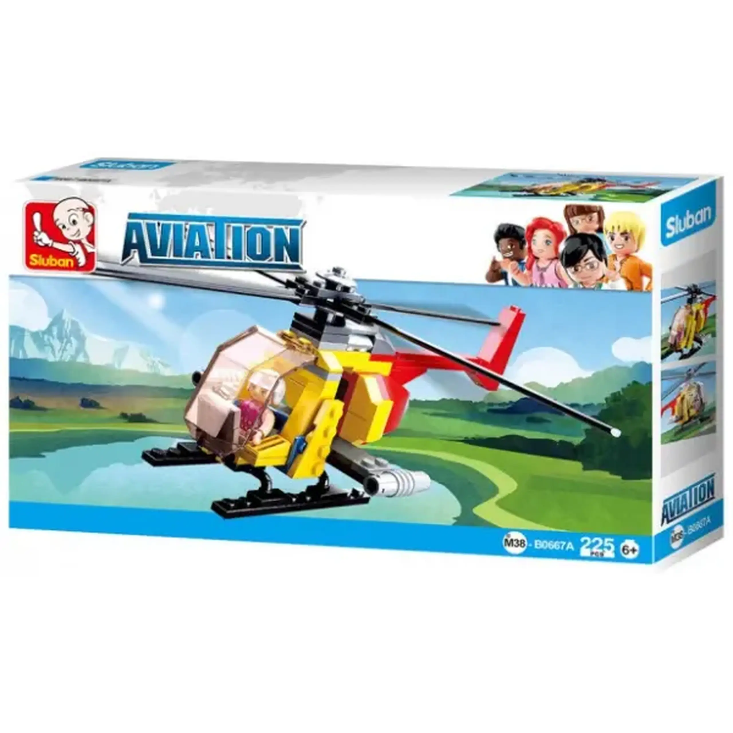 Set de construcție „Elicopter”, 100 elem.