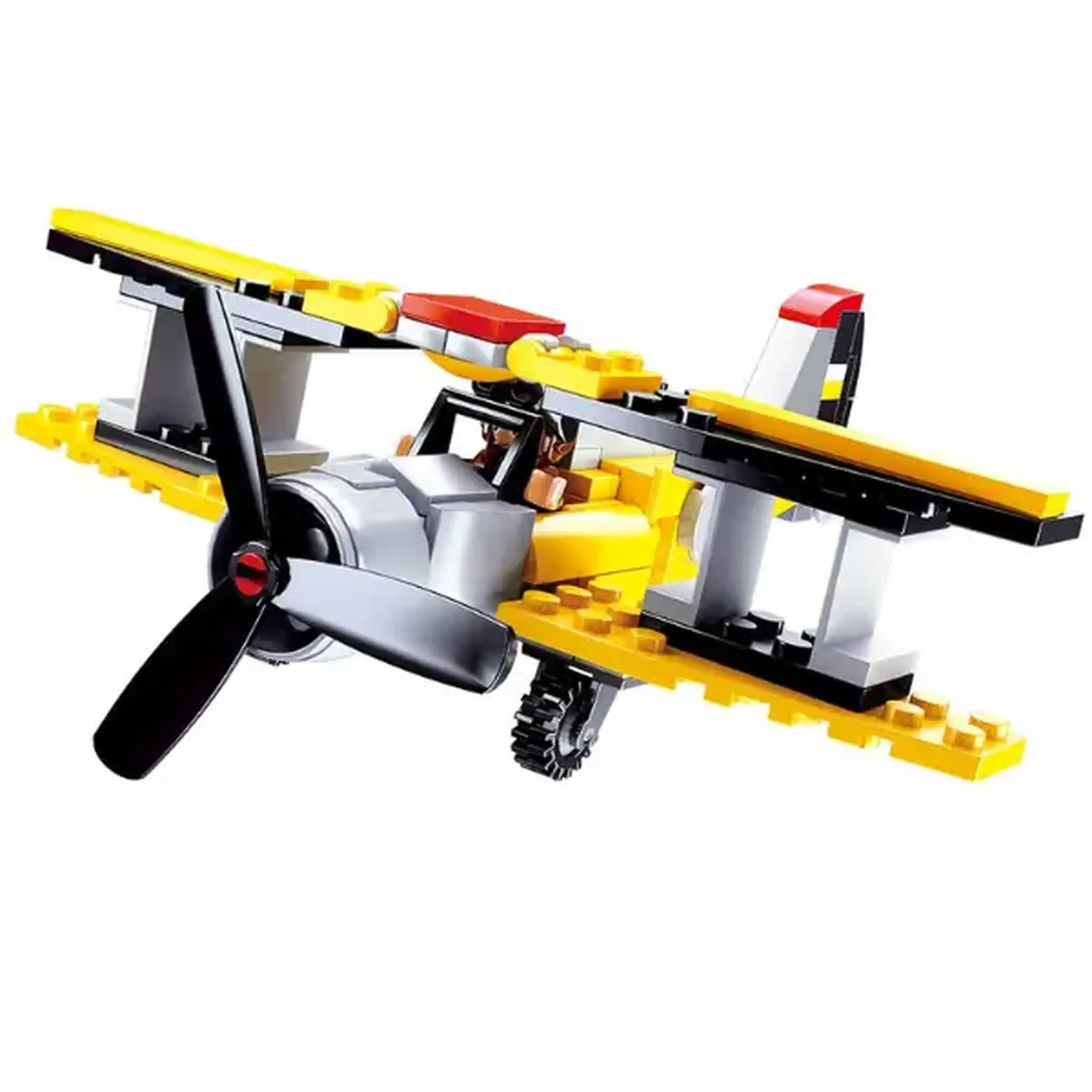Set de construcție „Avion”, 120 elem.