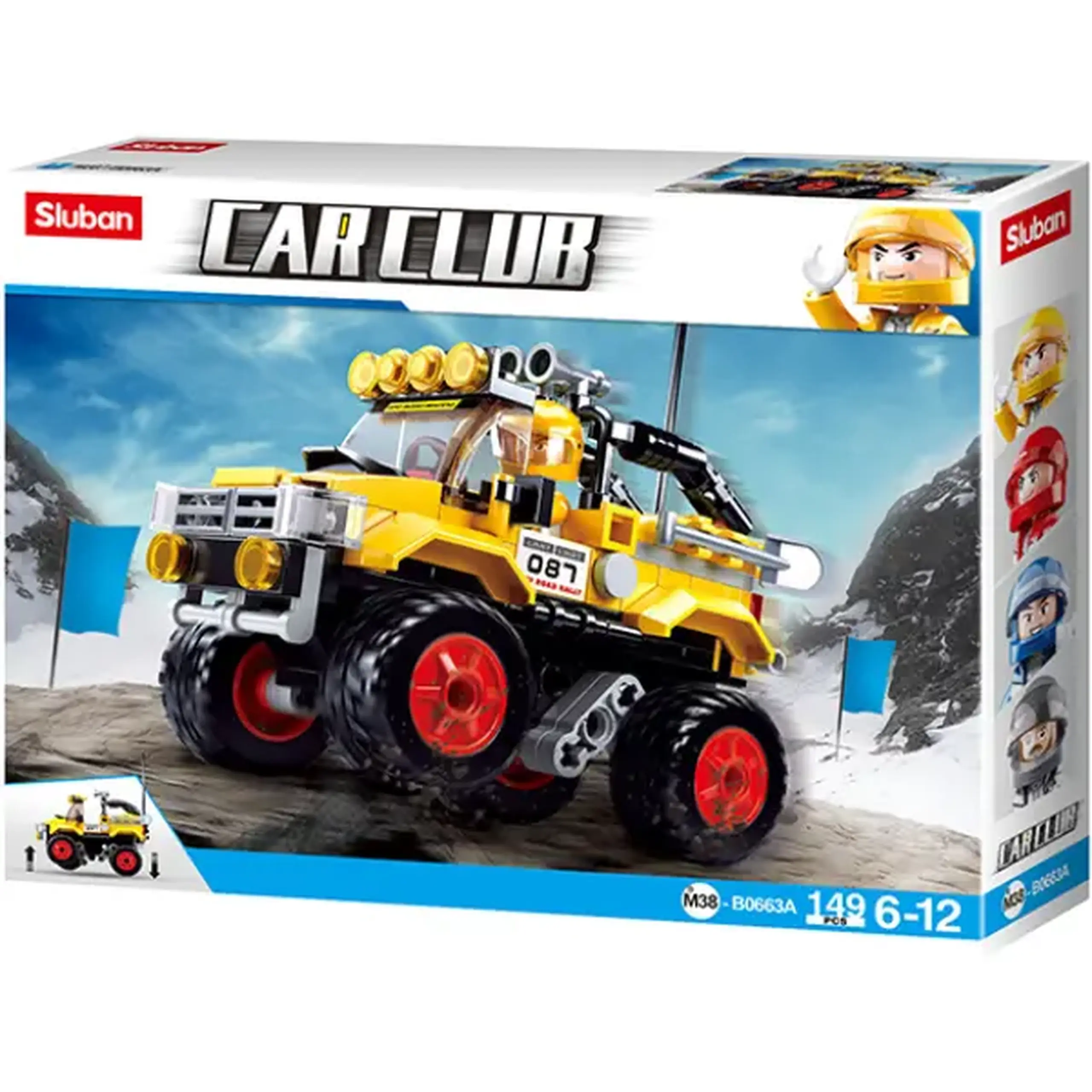 Set de construcție „SUV”, 149 elem.