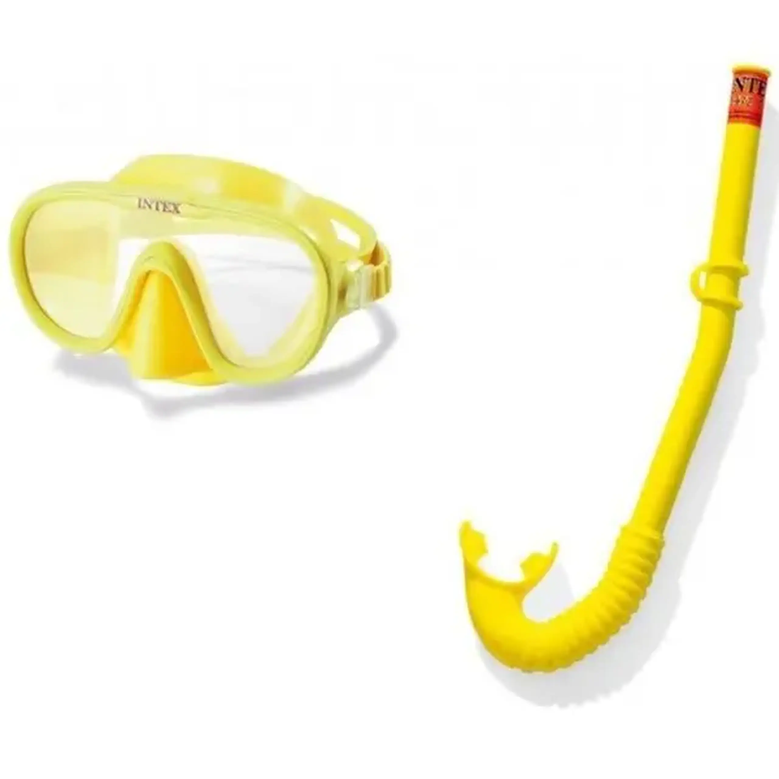 INTEX Set mască și tub de scufundare pentru copii "Aventurier", 8+