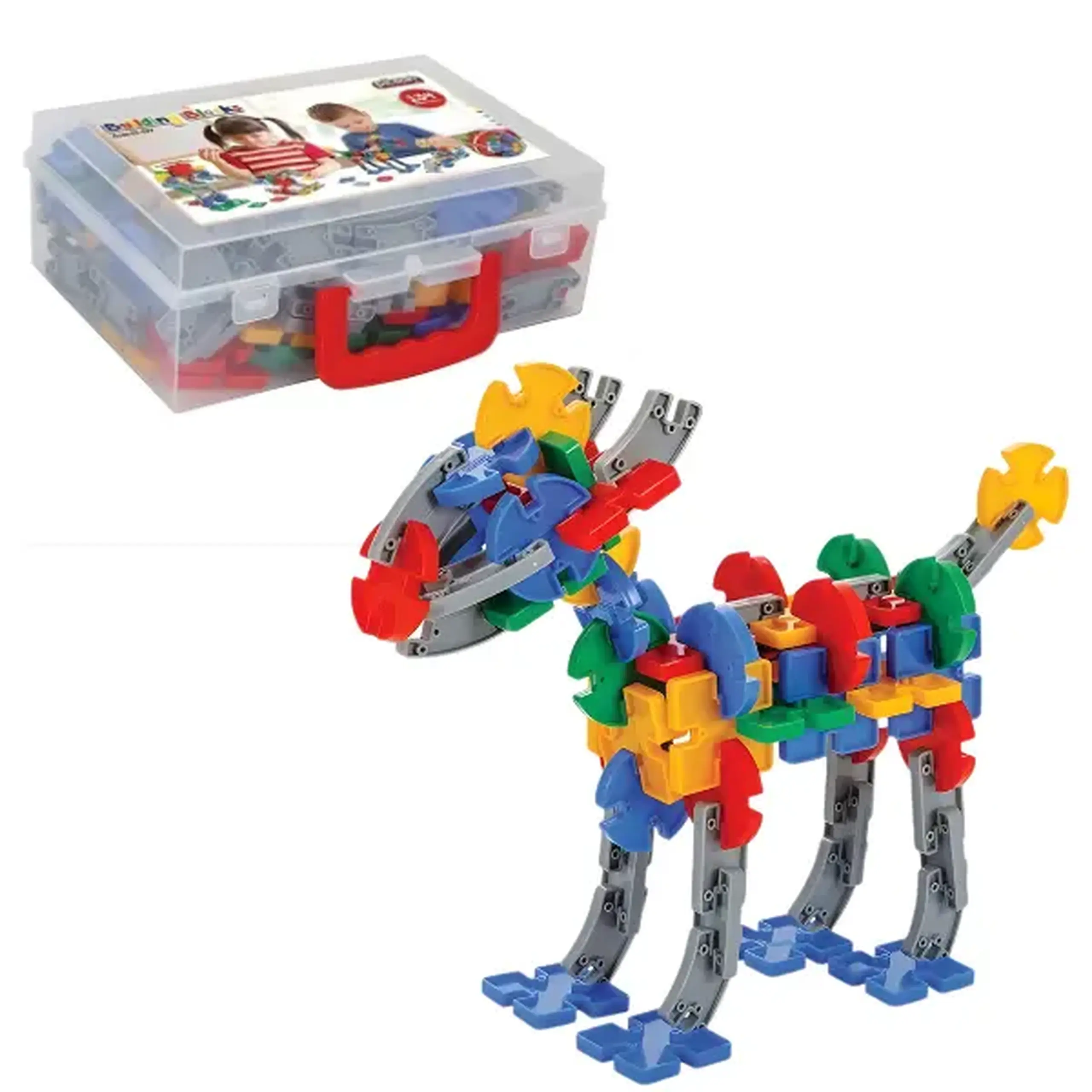 Set de construcție «Building Blocks» (128 piese)
