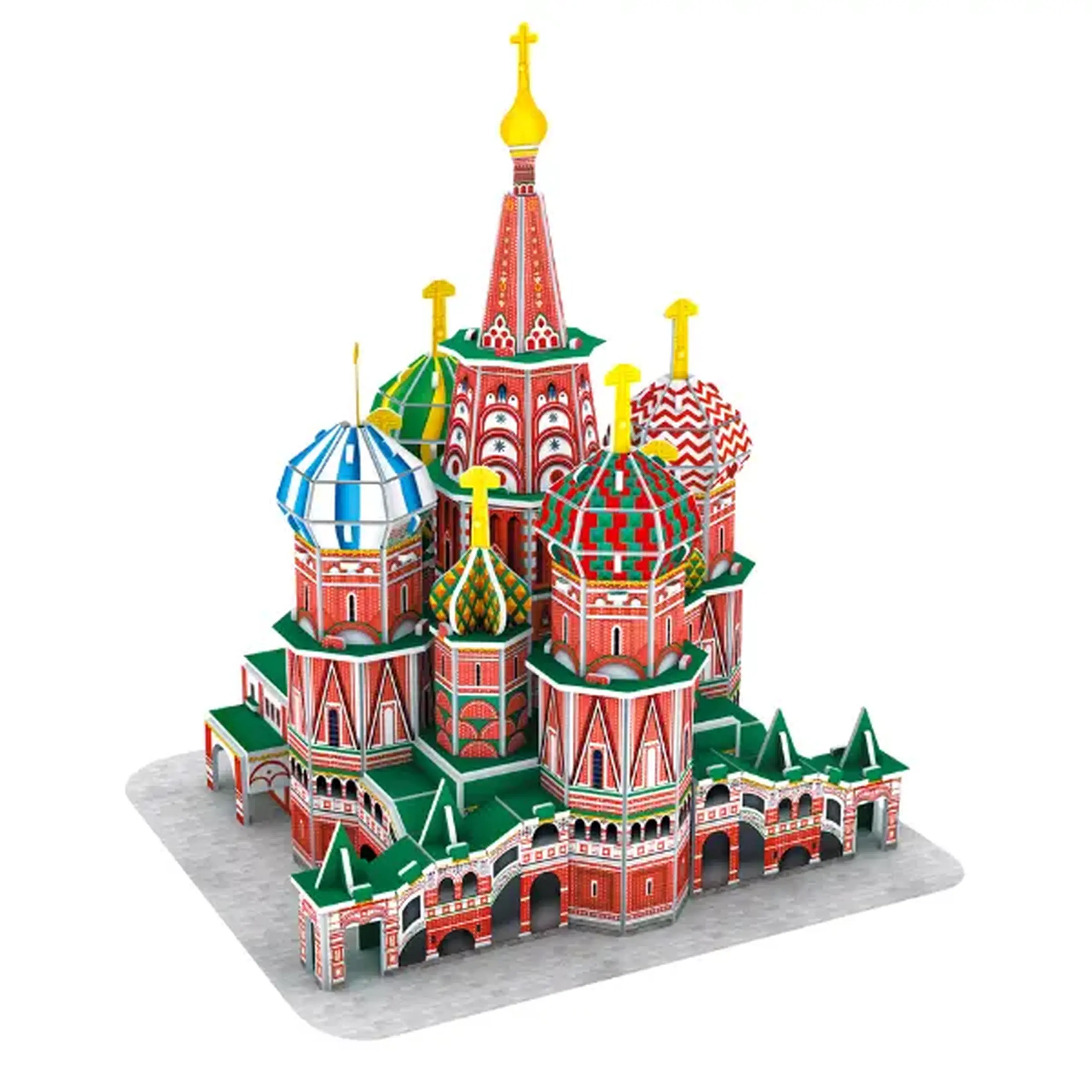 3D puzzle „Catedrala Sf. Vasile”, 92 elemente