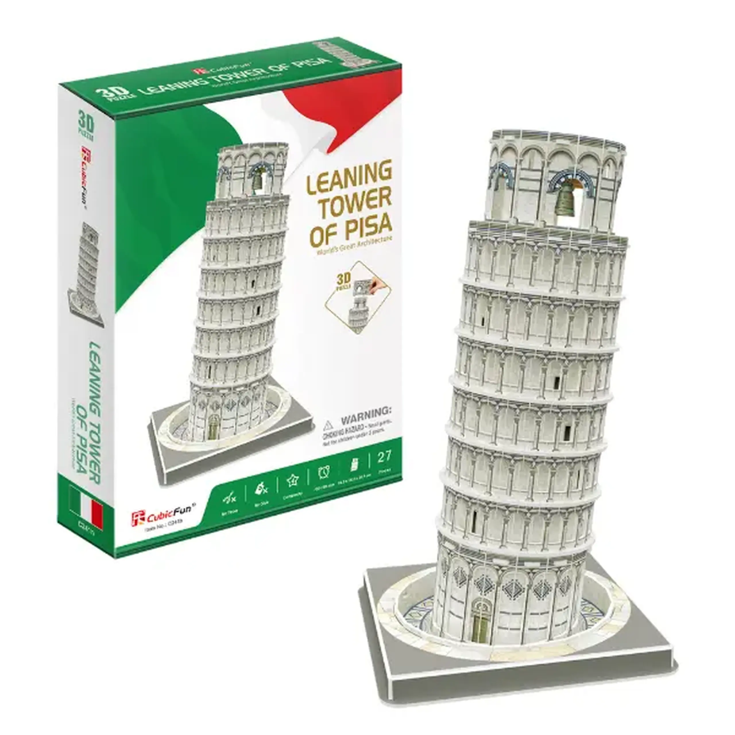 3D puzzle "Leaning Tower of Pisa" 27 elem.