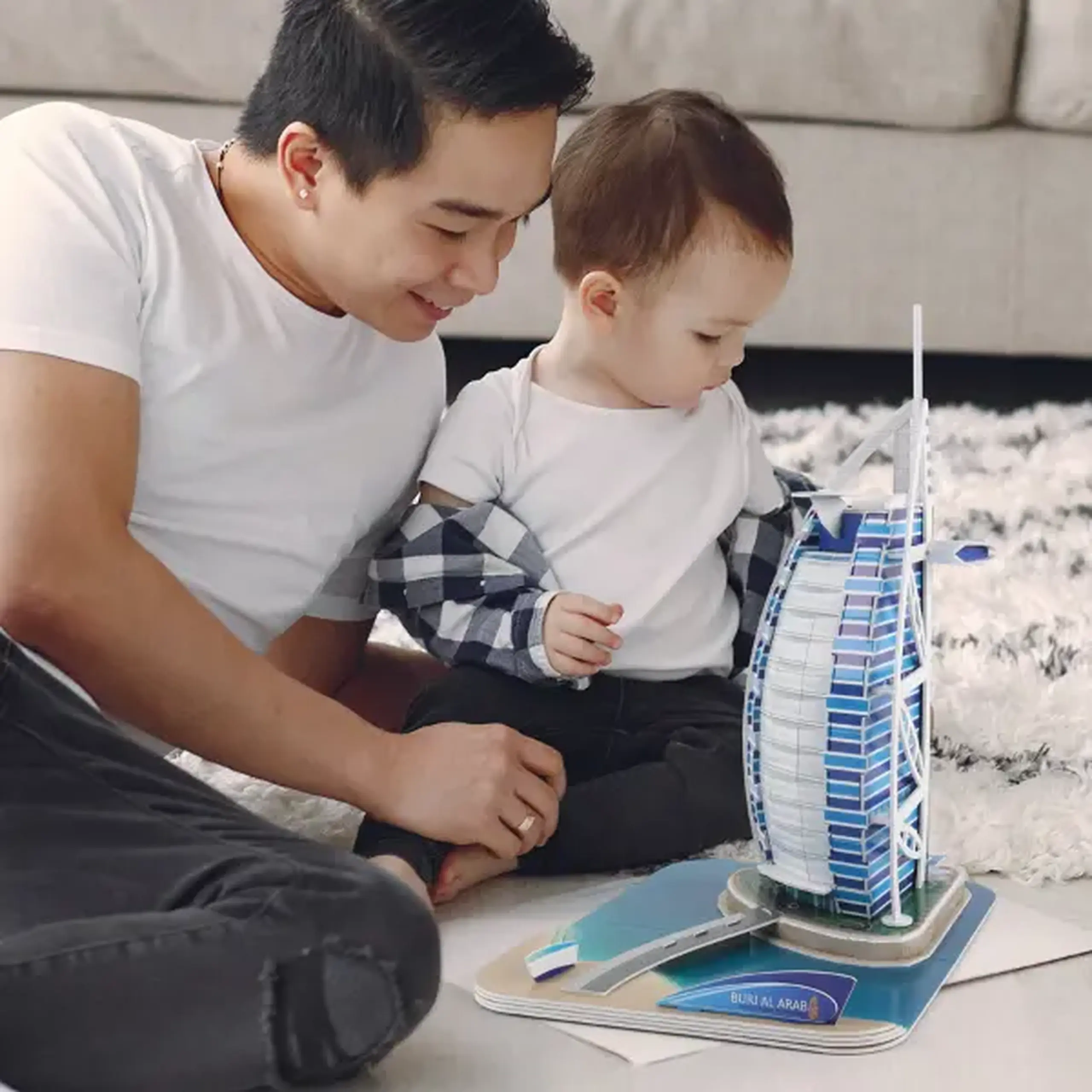 3D Puzzle „Burj al-Arab”, 46 elemente