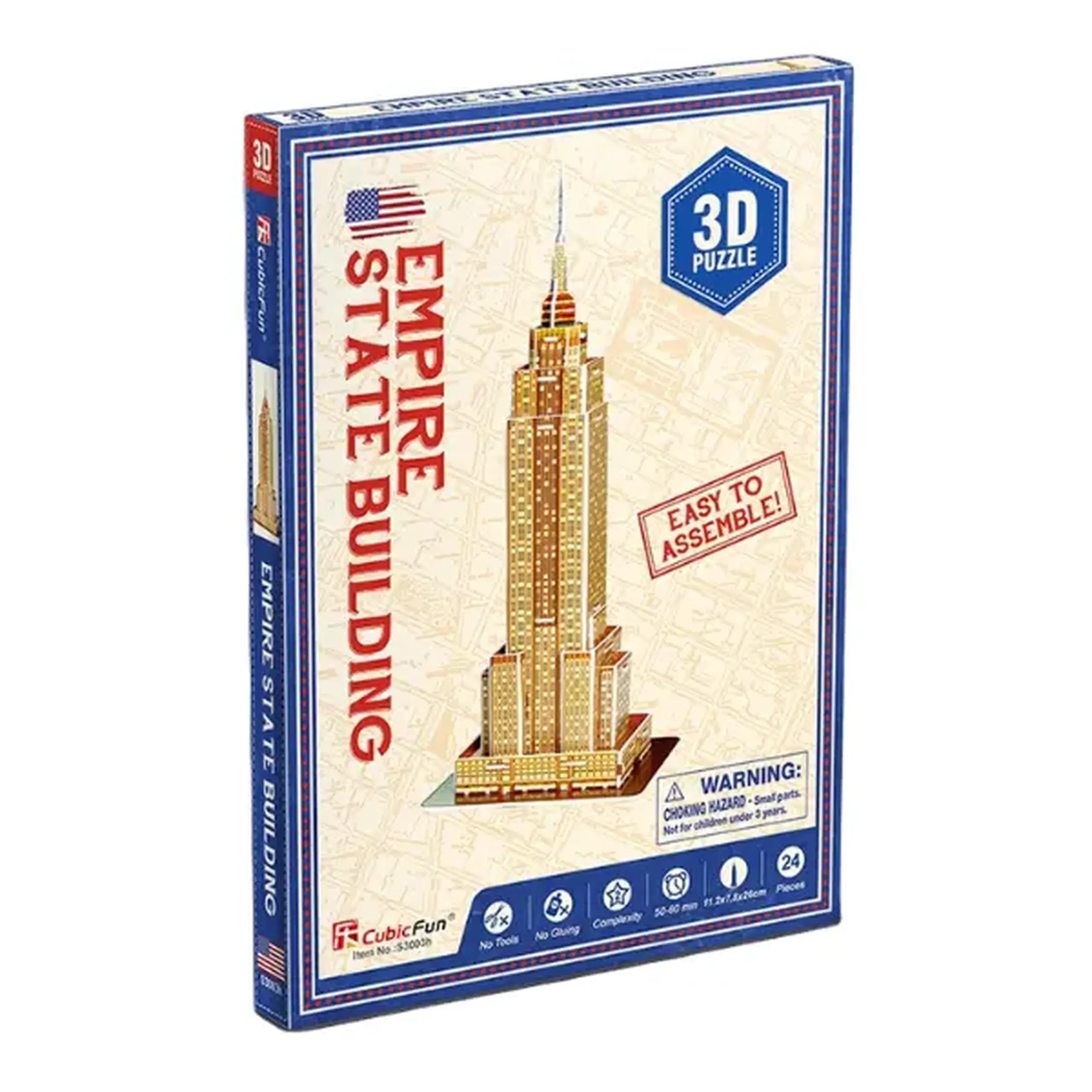 3D puzzle "Empire State Building", 24 elem.