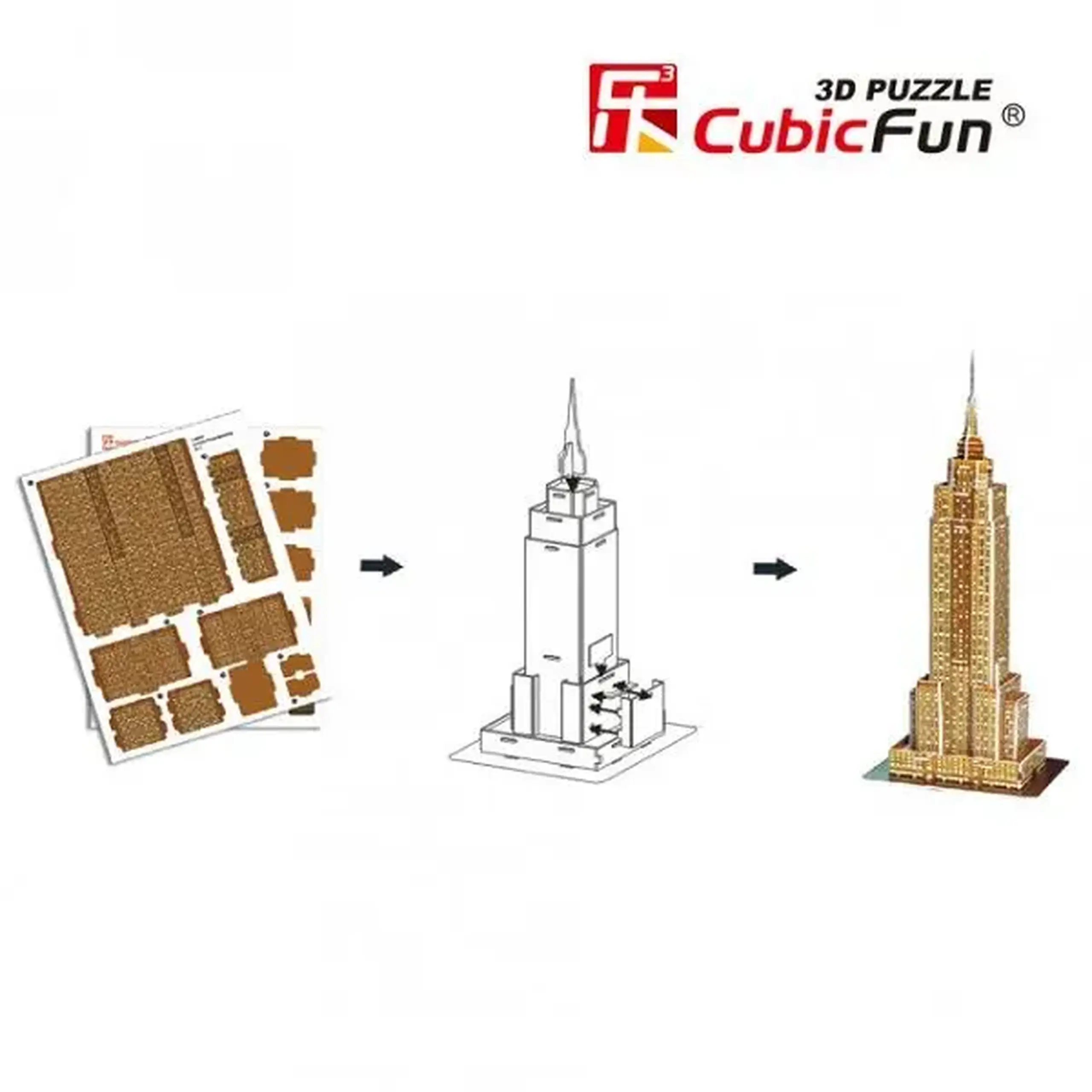 3D puzzle "Empire State Building", 24 elem.