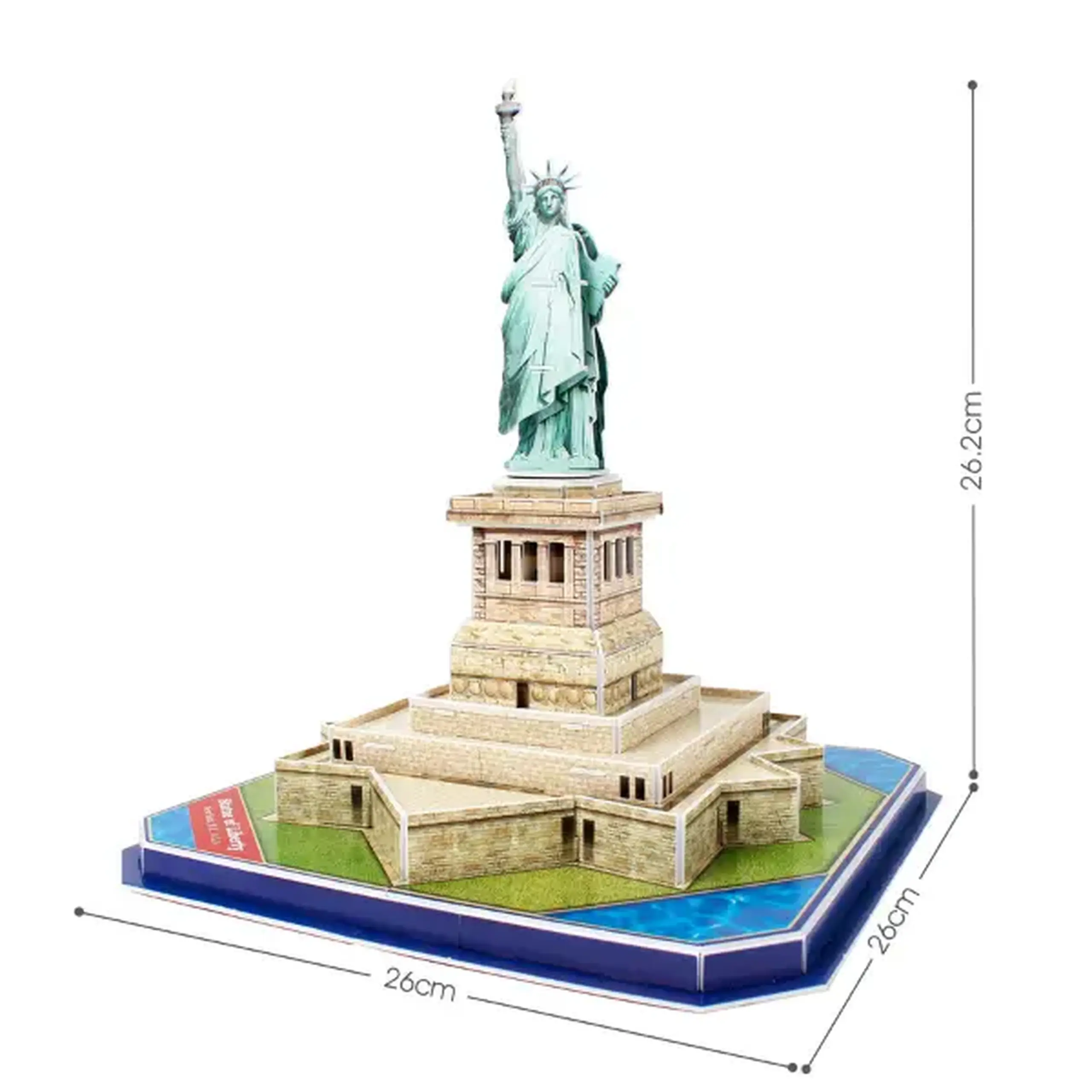 3D puzzle "Statuia Libertății" (U.S.A), 39 elemente