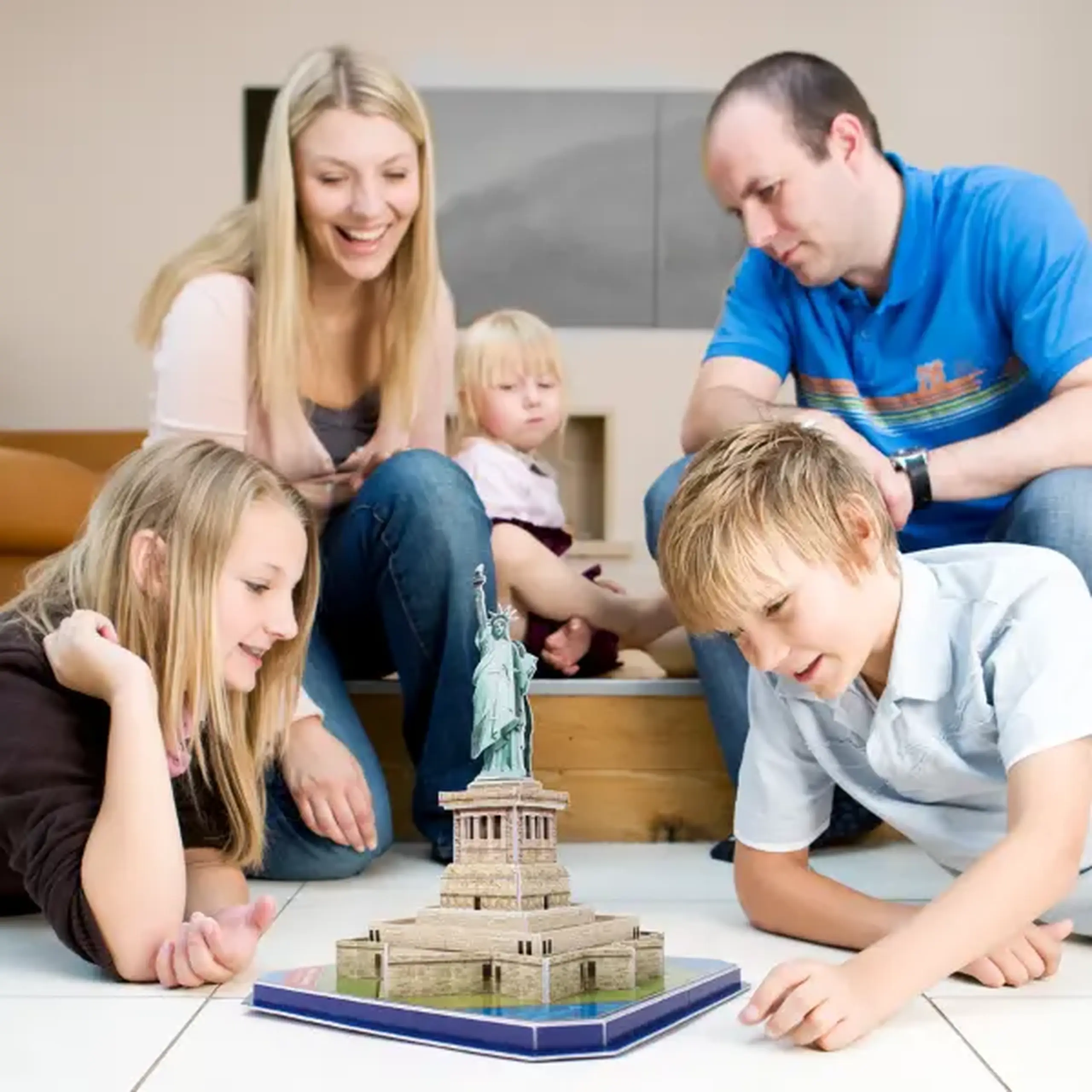 3D puzzle "Statuia Libertății" (U.S.A), 39 elemente