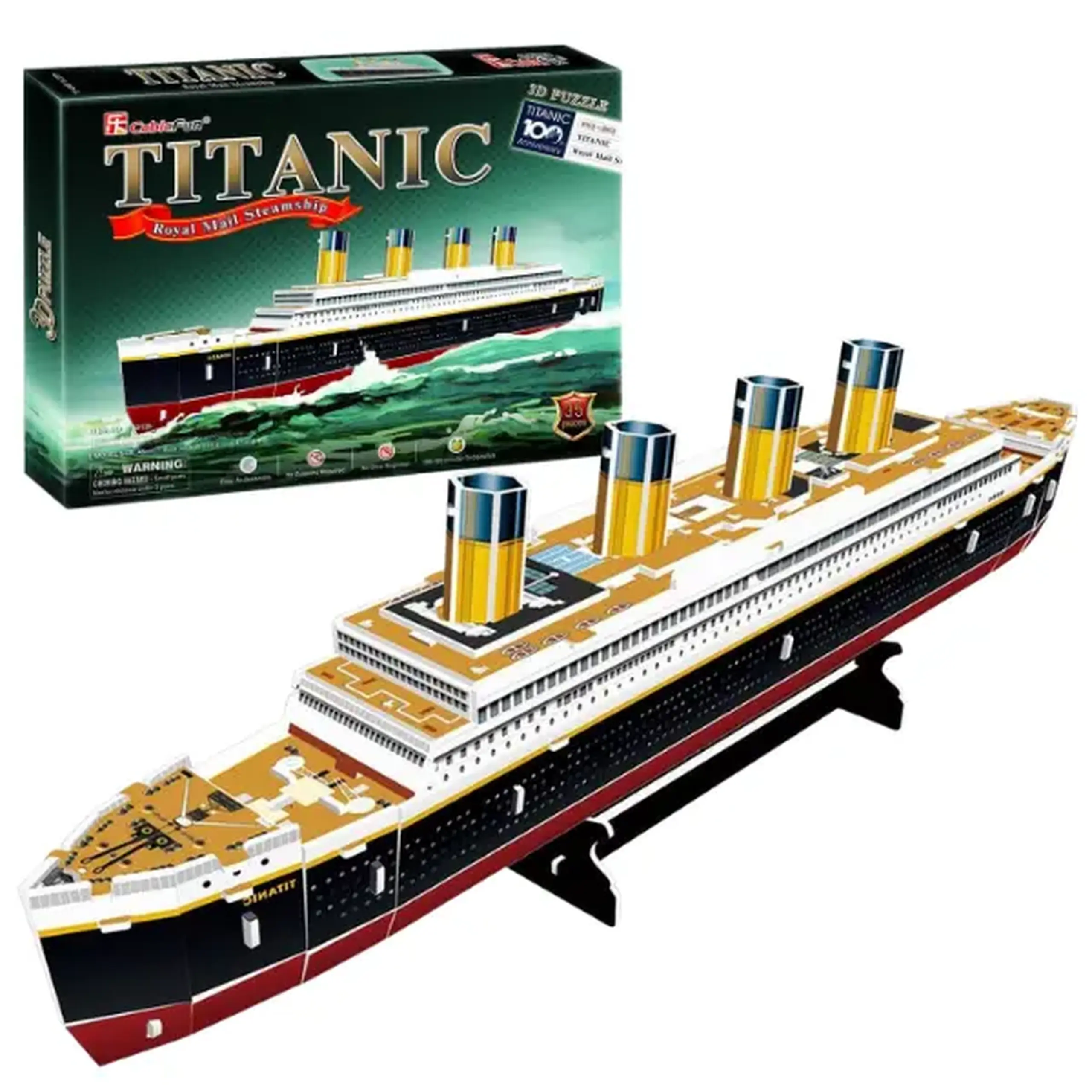 3D puzzle “Titanic”, model mic, 35 elemente