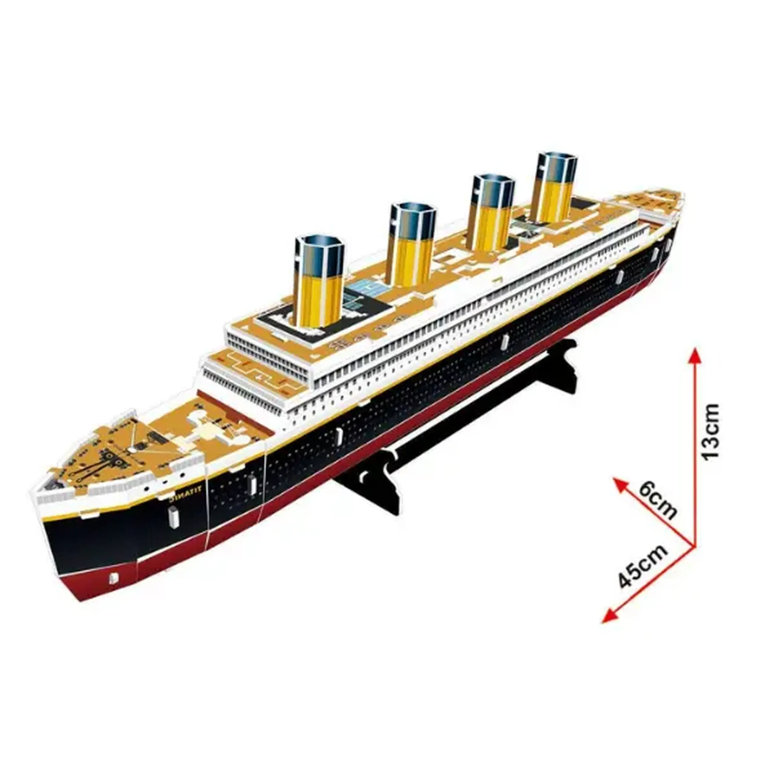 3D puzzle “Titanic”, model mic, 35 elemente