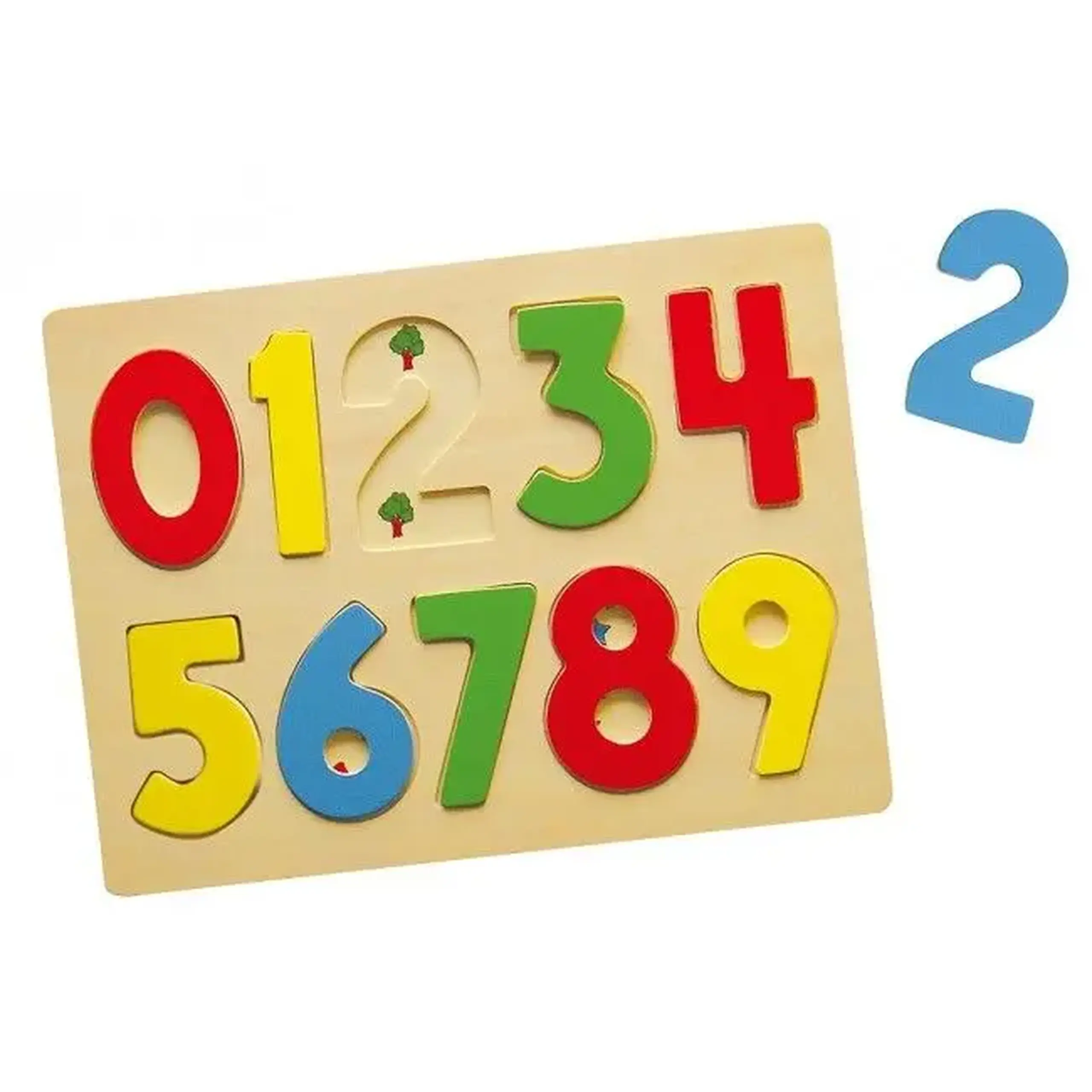Puzzle-uri din lemn „Cifre”