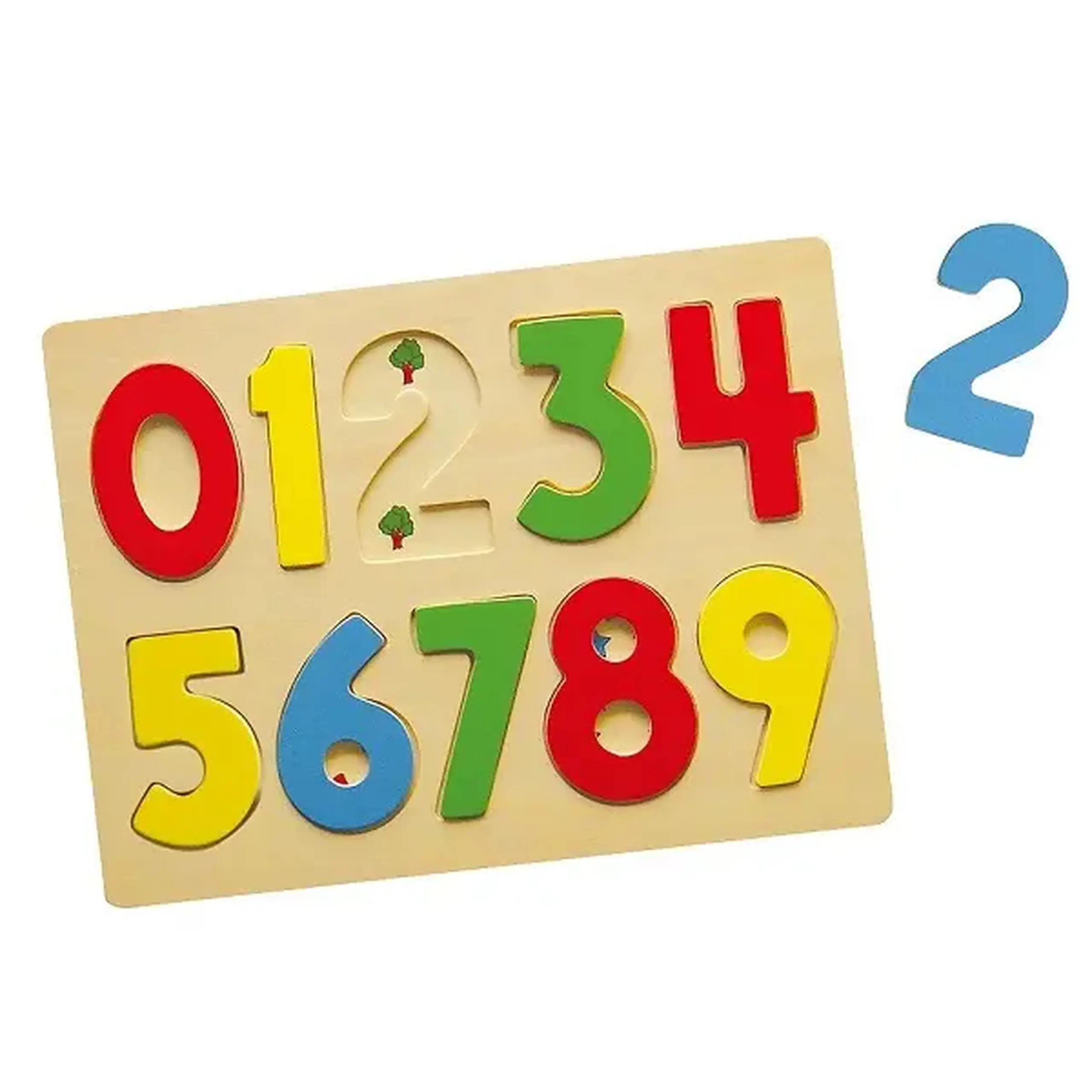 Puzzle-uri din lemn „Cifre”