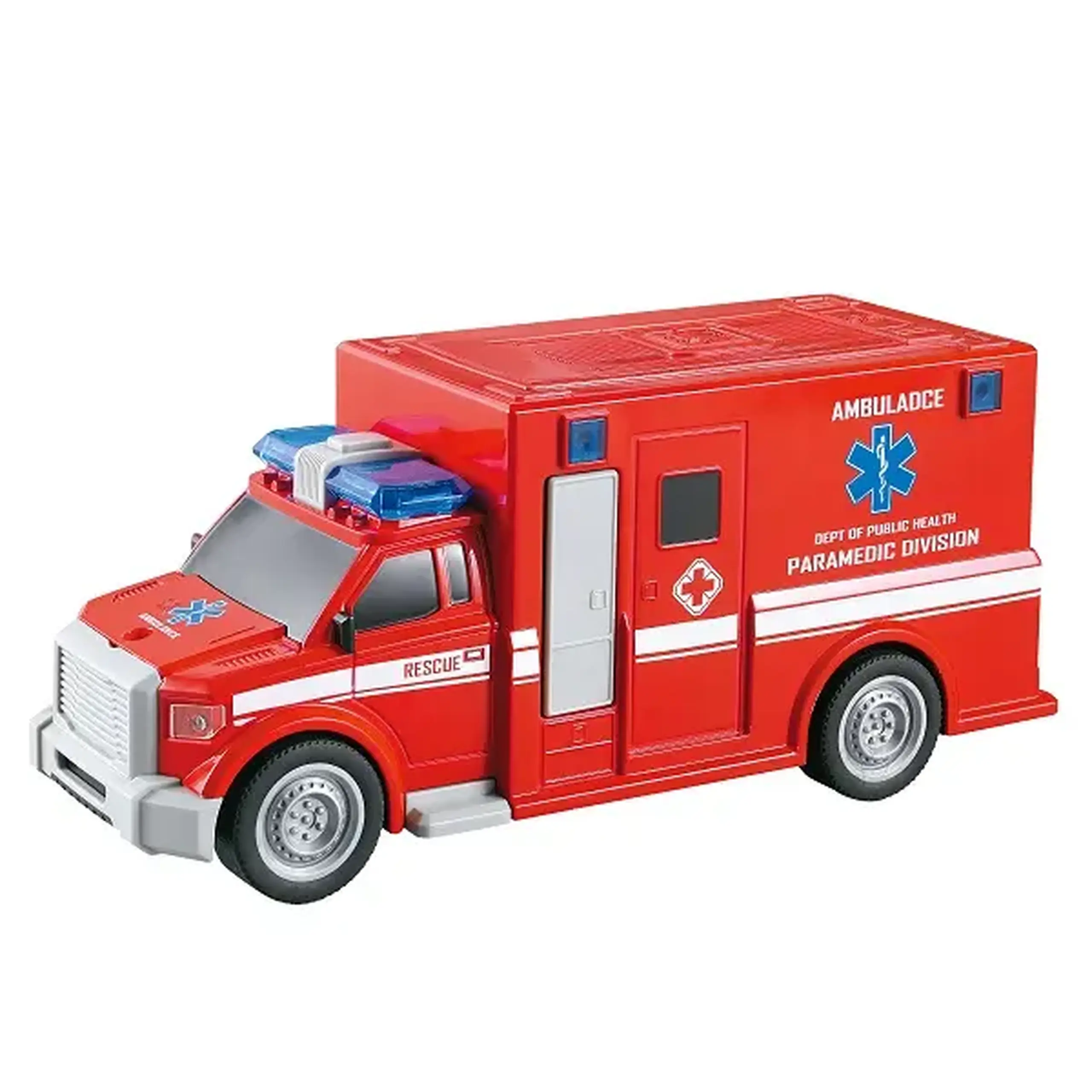 1:20 Ambulanță cu fricțiune (lumini /sunete)