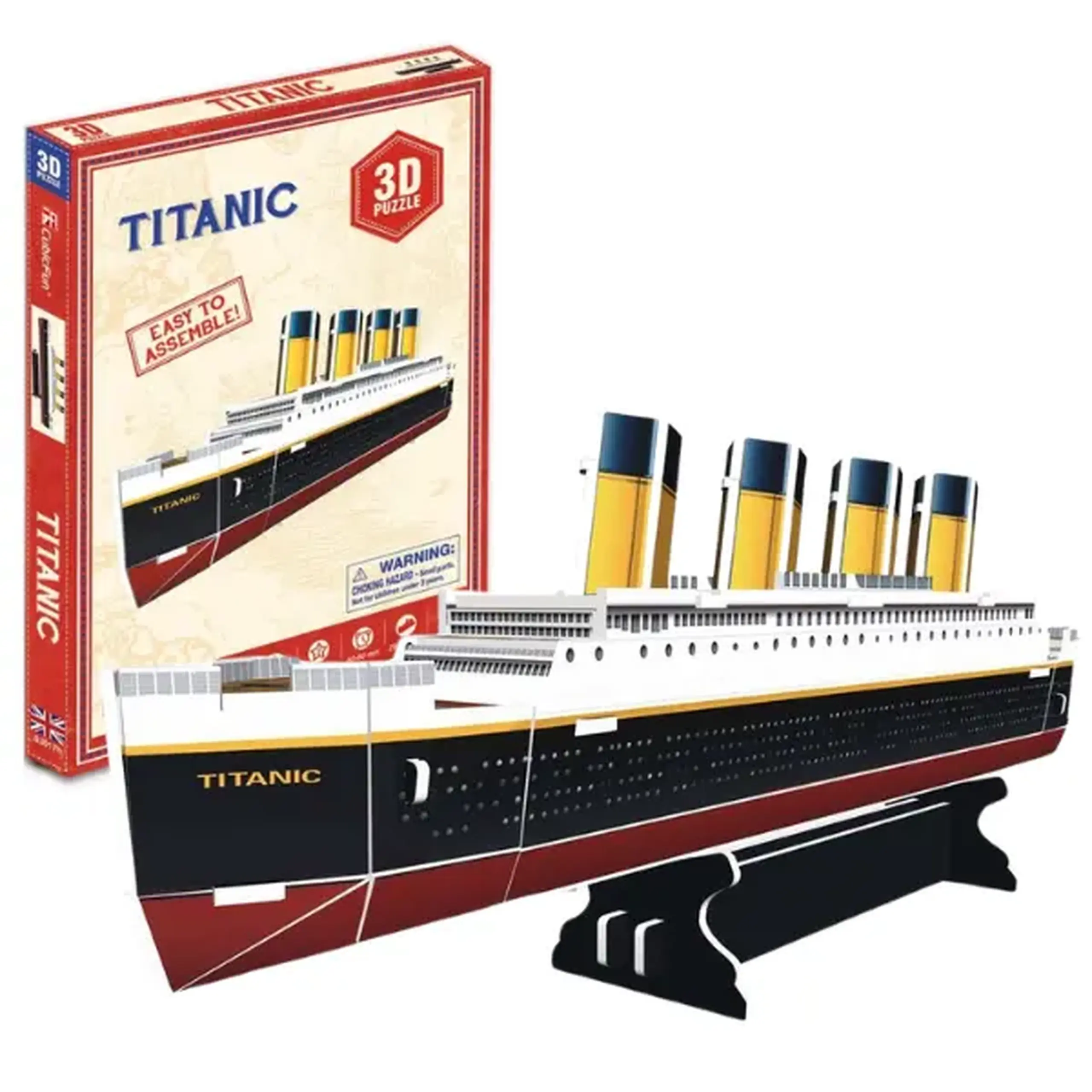 3D puzzle “Titanic”, 30 elemente