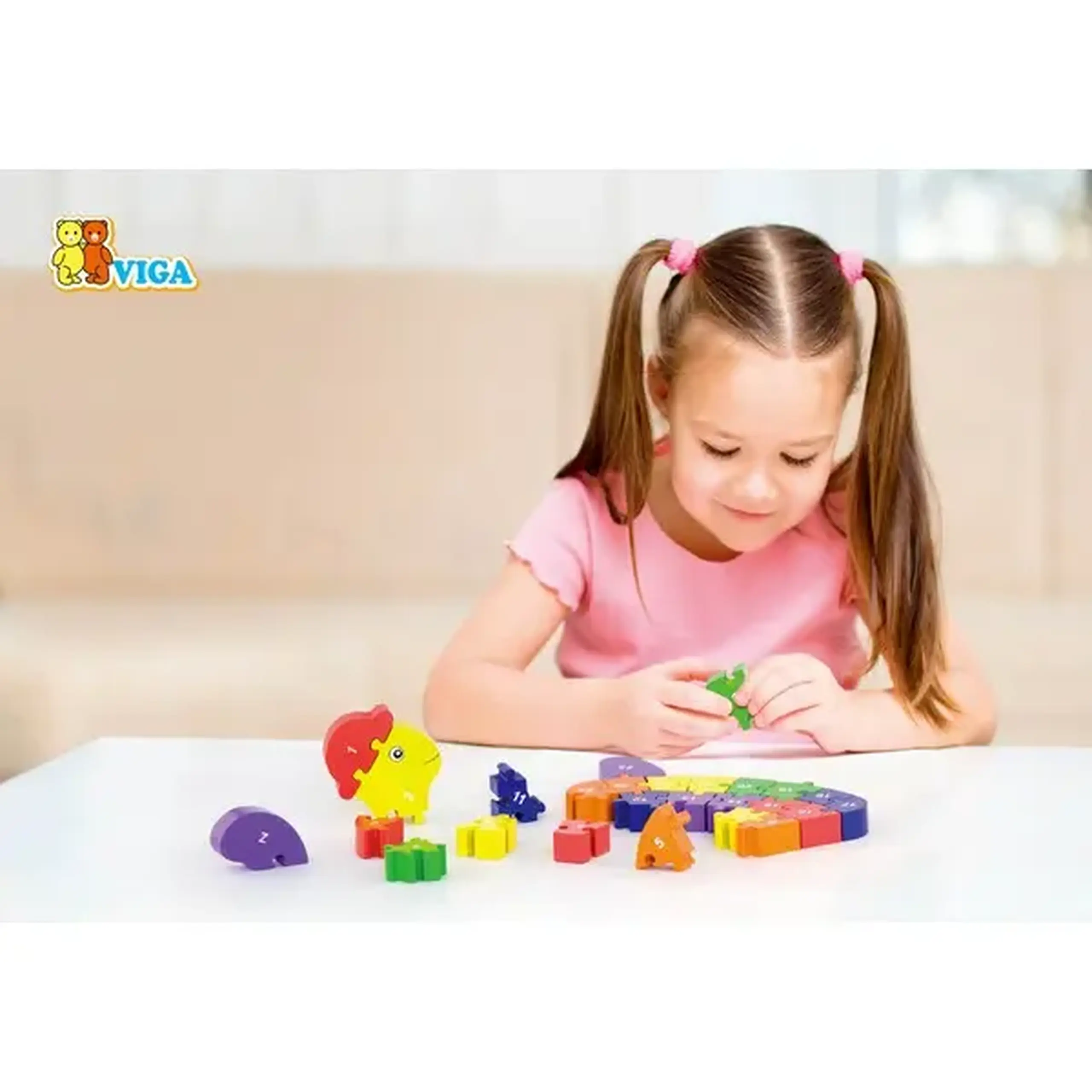 Puzzle 3D din lemn "Broasca țestoasă"