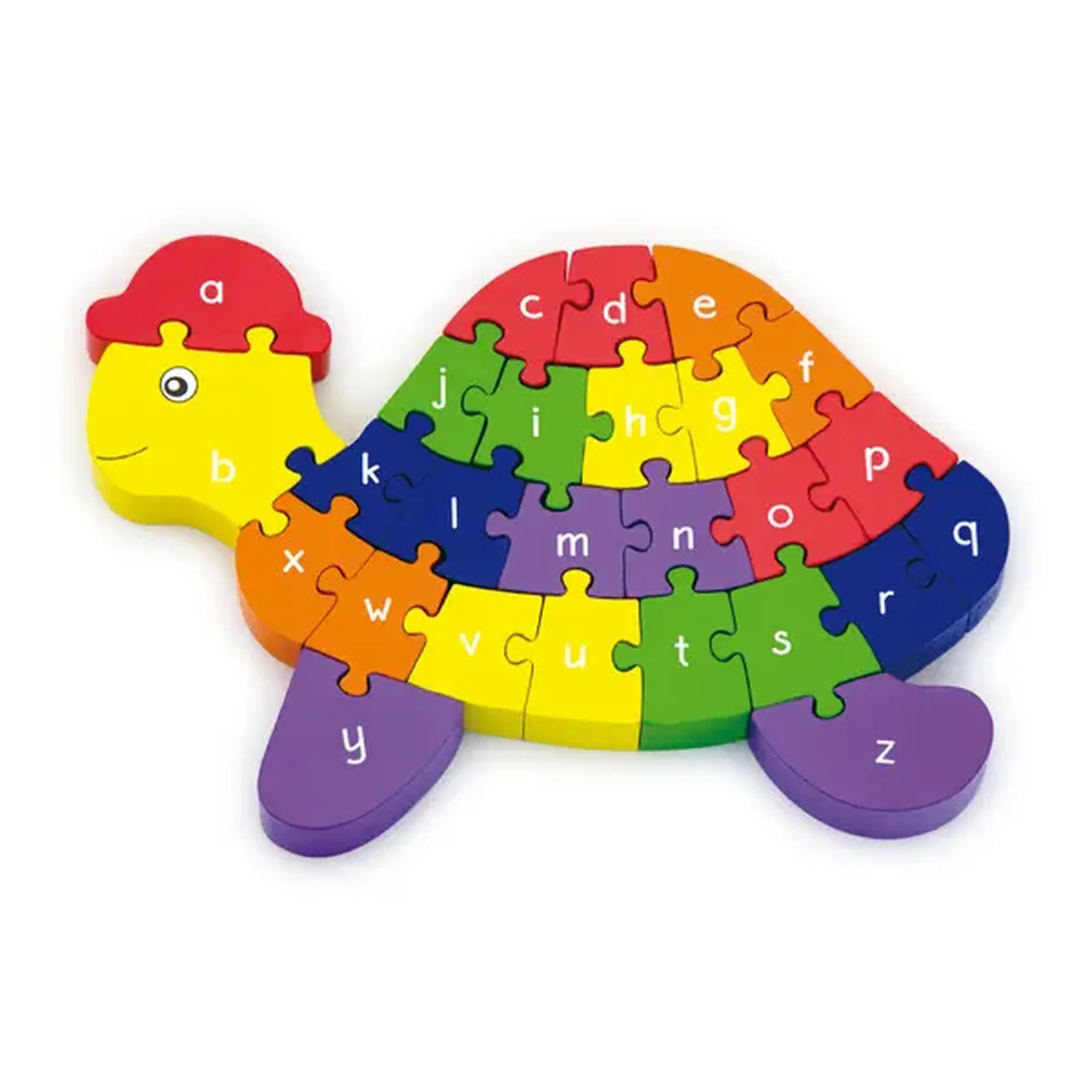 Puzzle 3D din lemn "Broasca țestoasă"