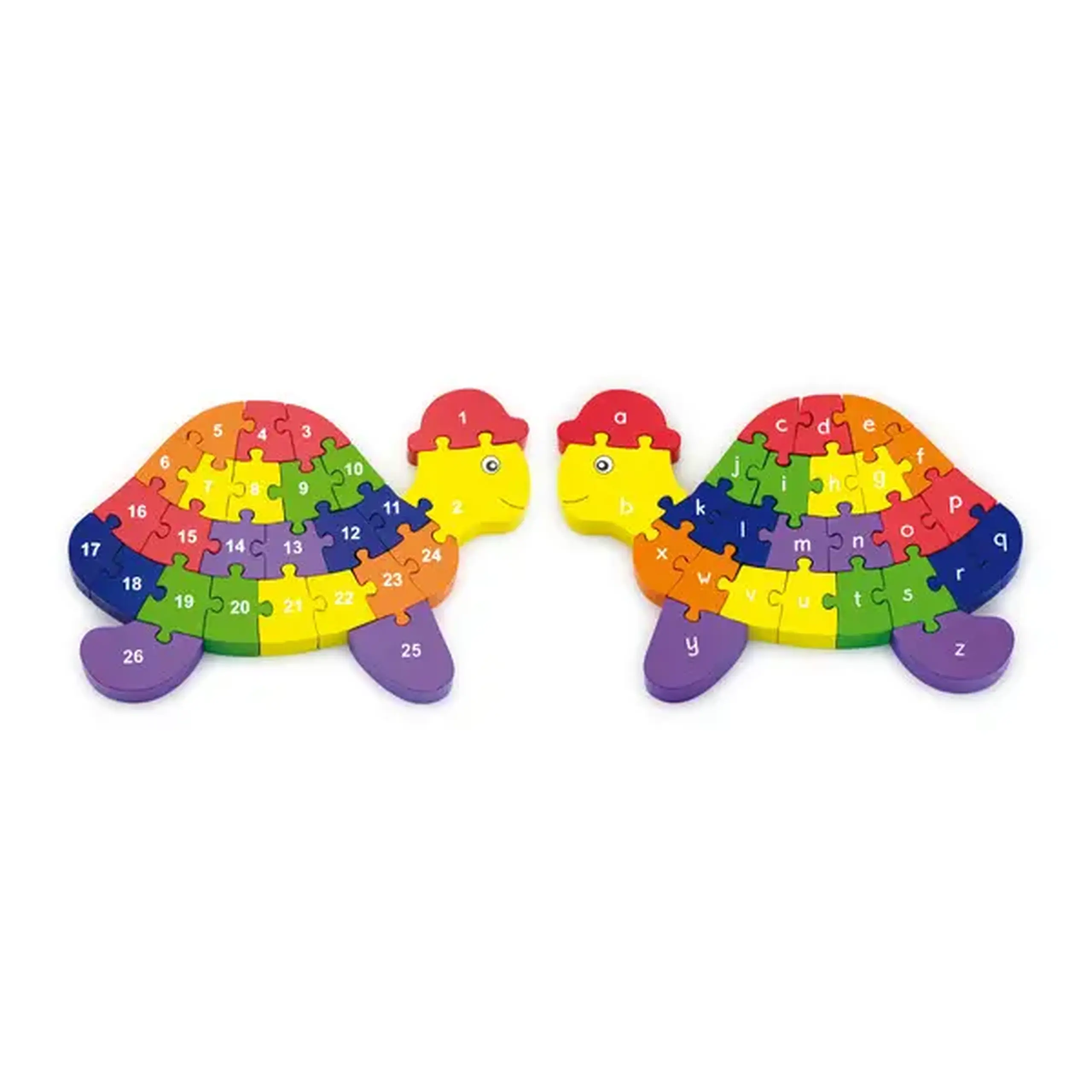 Puzzle 3D din lemn "Broasca țestoasă"