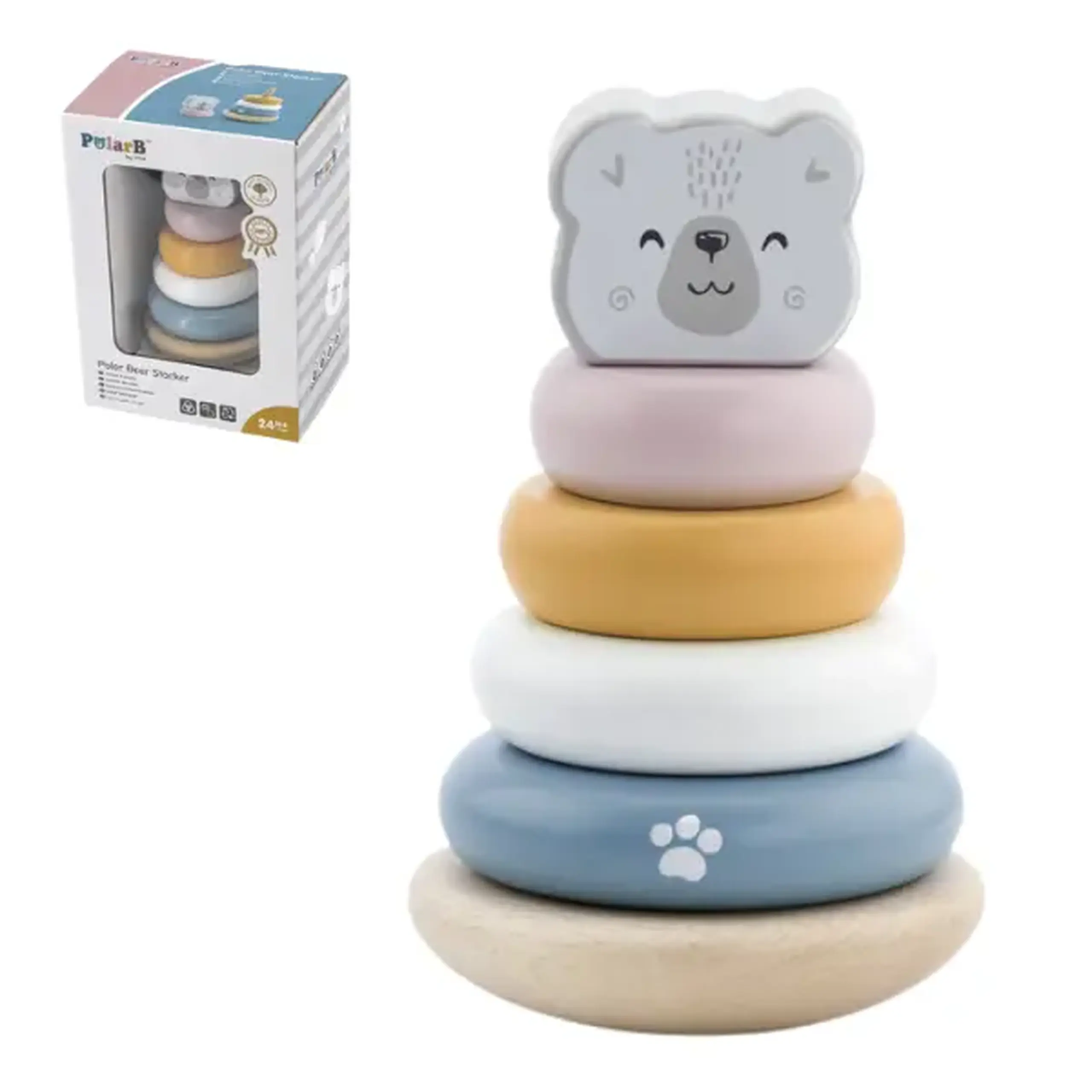 Piramidă pentru copii „Ursul polar”