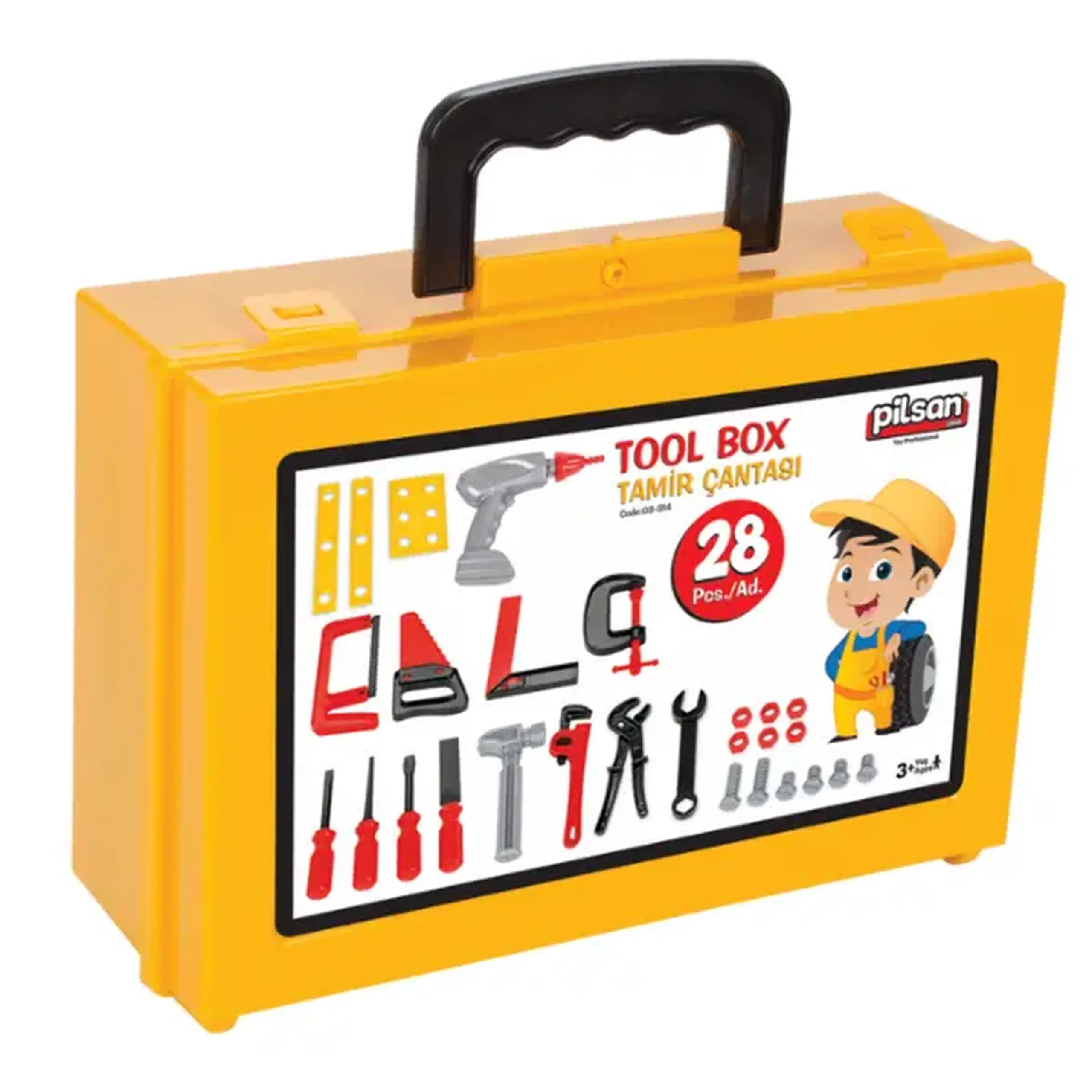 Set instrumente în valiză, 28 detalii