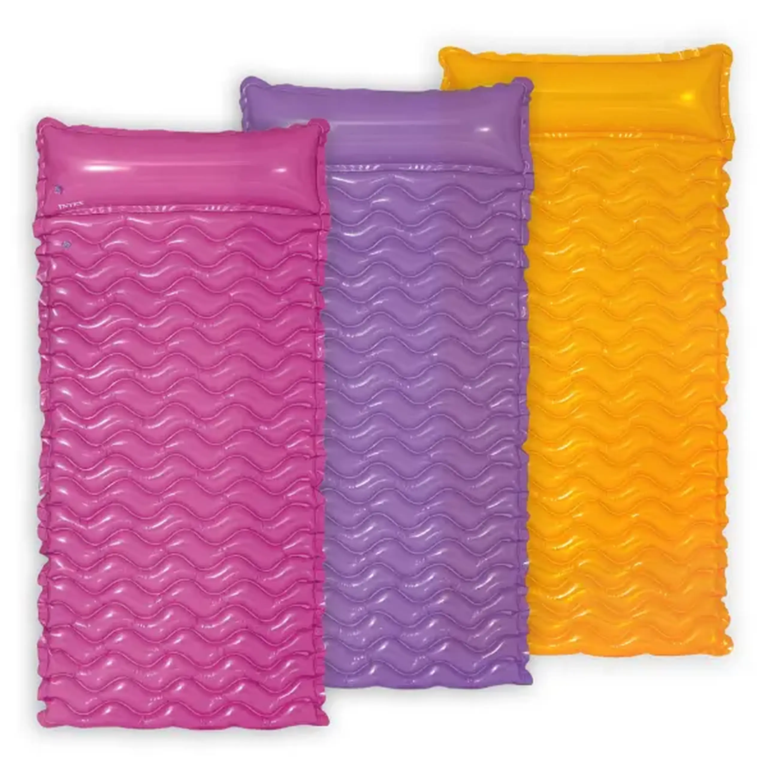 INTEX Saltea de înot gonflabilă cu tetieră "Val" 229х86 cm, până la 100 kg, 3 culori
