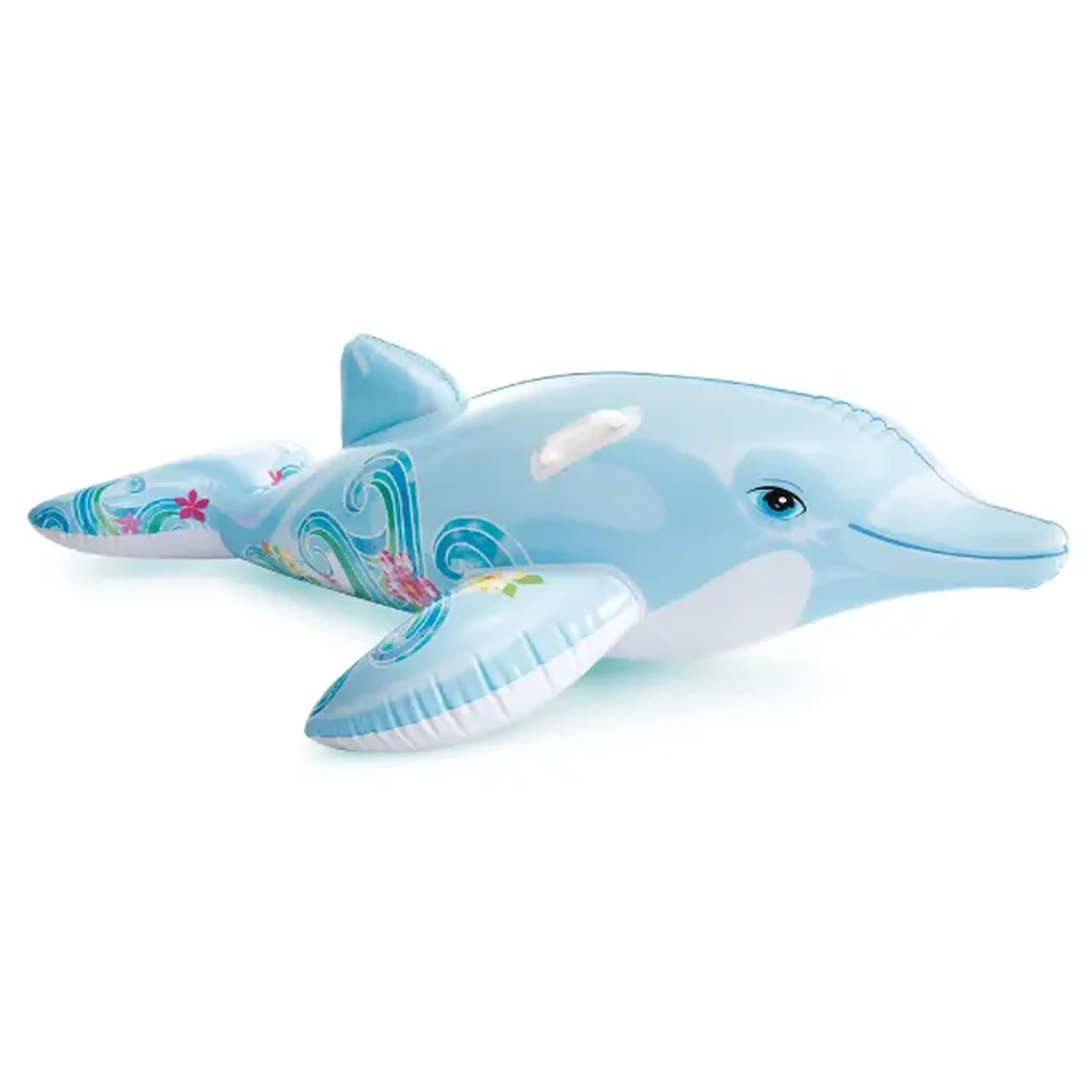 INTEX Plută-saltea gonflabilă “Delfin” cu mânere, 175х66 cm, până la 40 kg, 3+