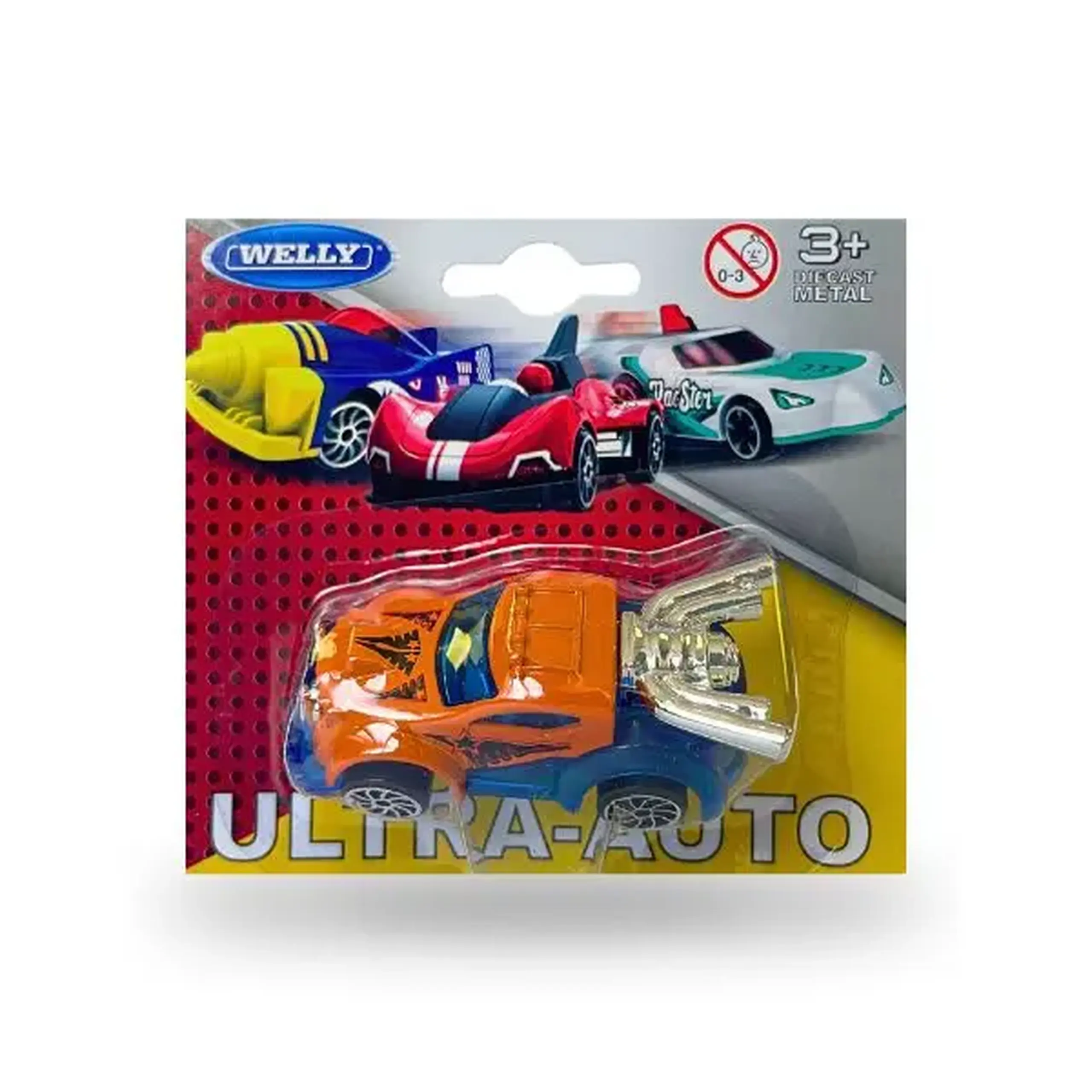 Mașini Metalice de Colecție 1:60 WELLY, 12 modele ULTRA AUTO