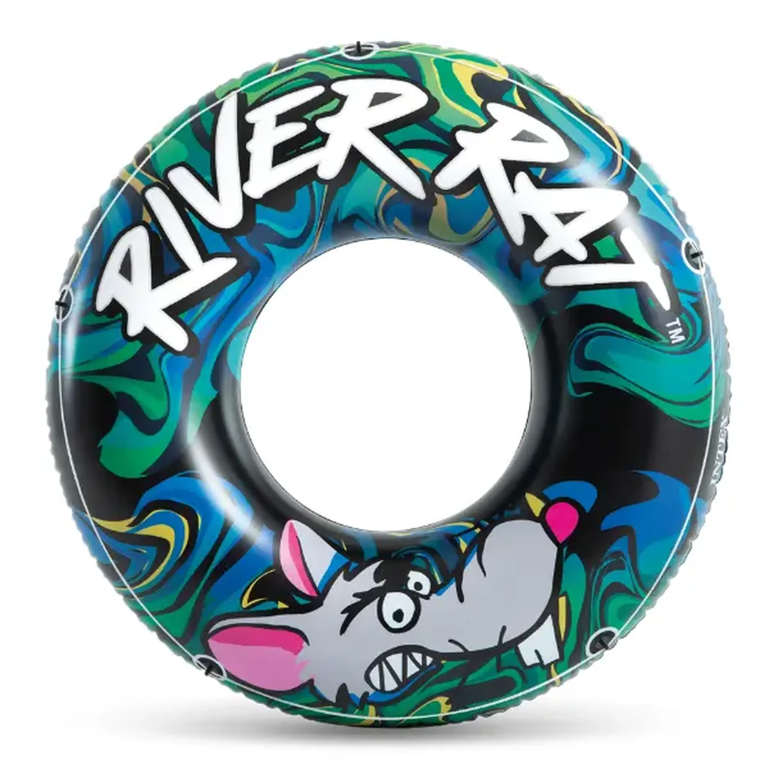 INTEX Cerc gonflabil “River Rat”” D 122 cm, până la 100 kg, 9+