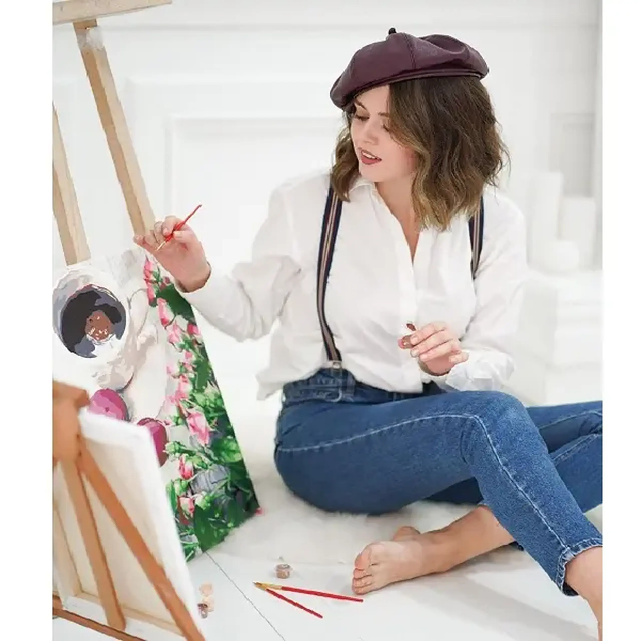 Pictură pe numere 40х50 cm (în cutie) - Vopsele