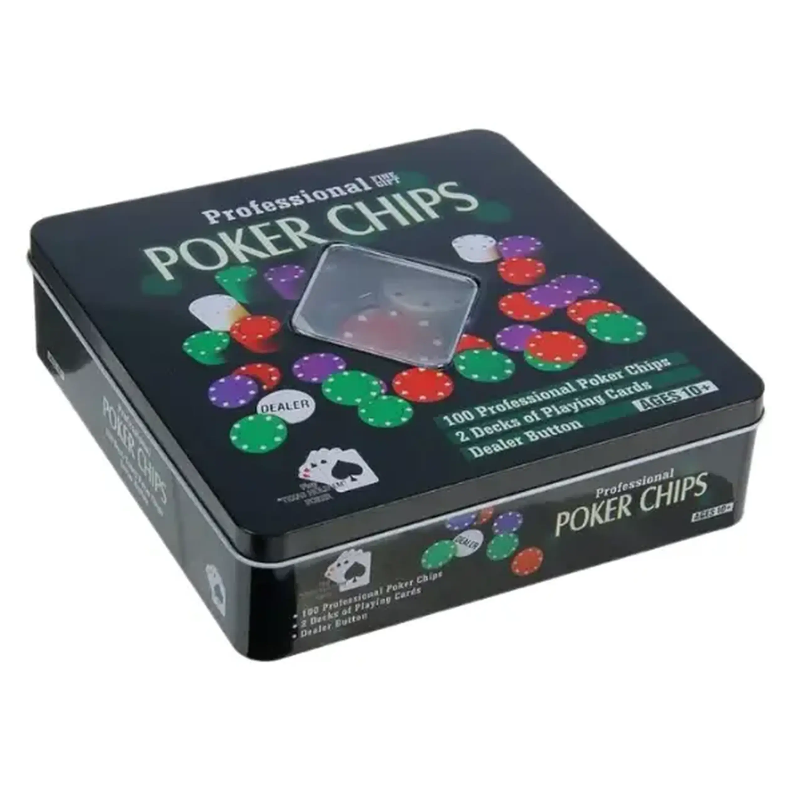 Set de joc "Poker", 100 jetoane
