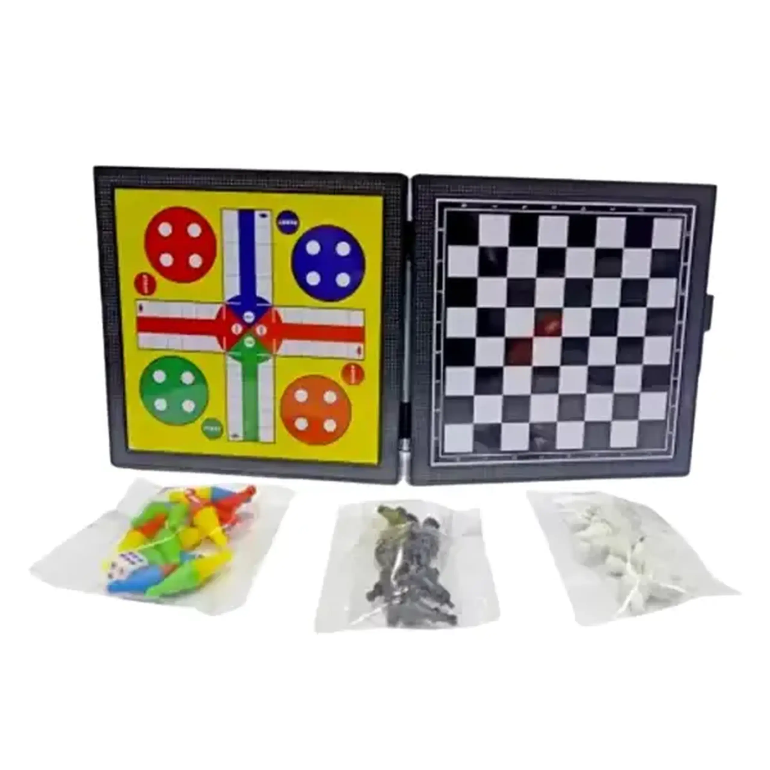 Joc de societate magnetic 4 în 1