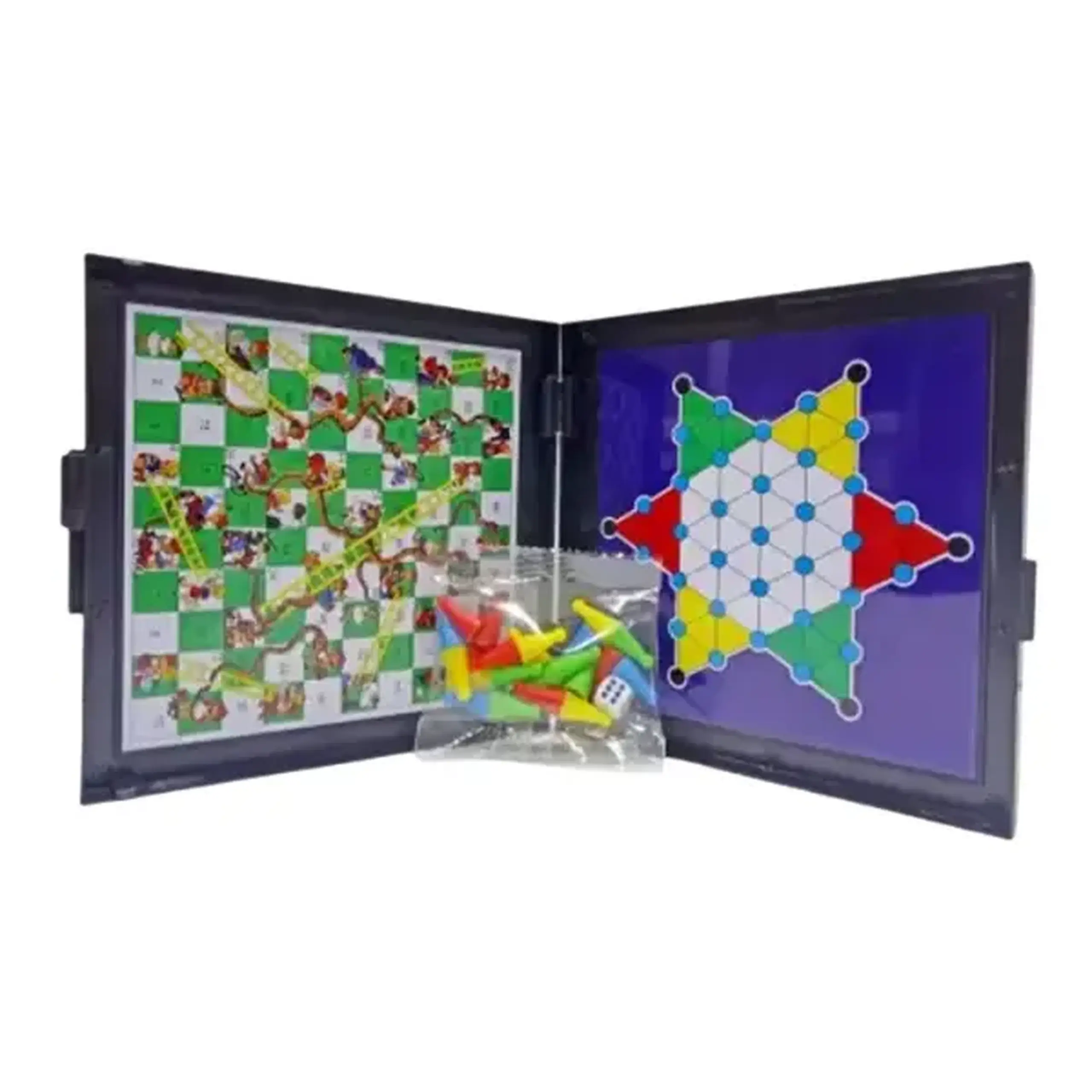 Joc de societate magnetic 4 în 1