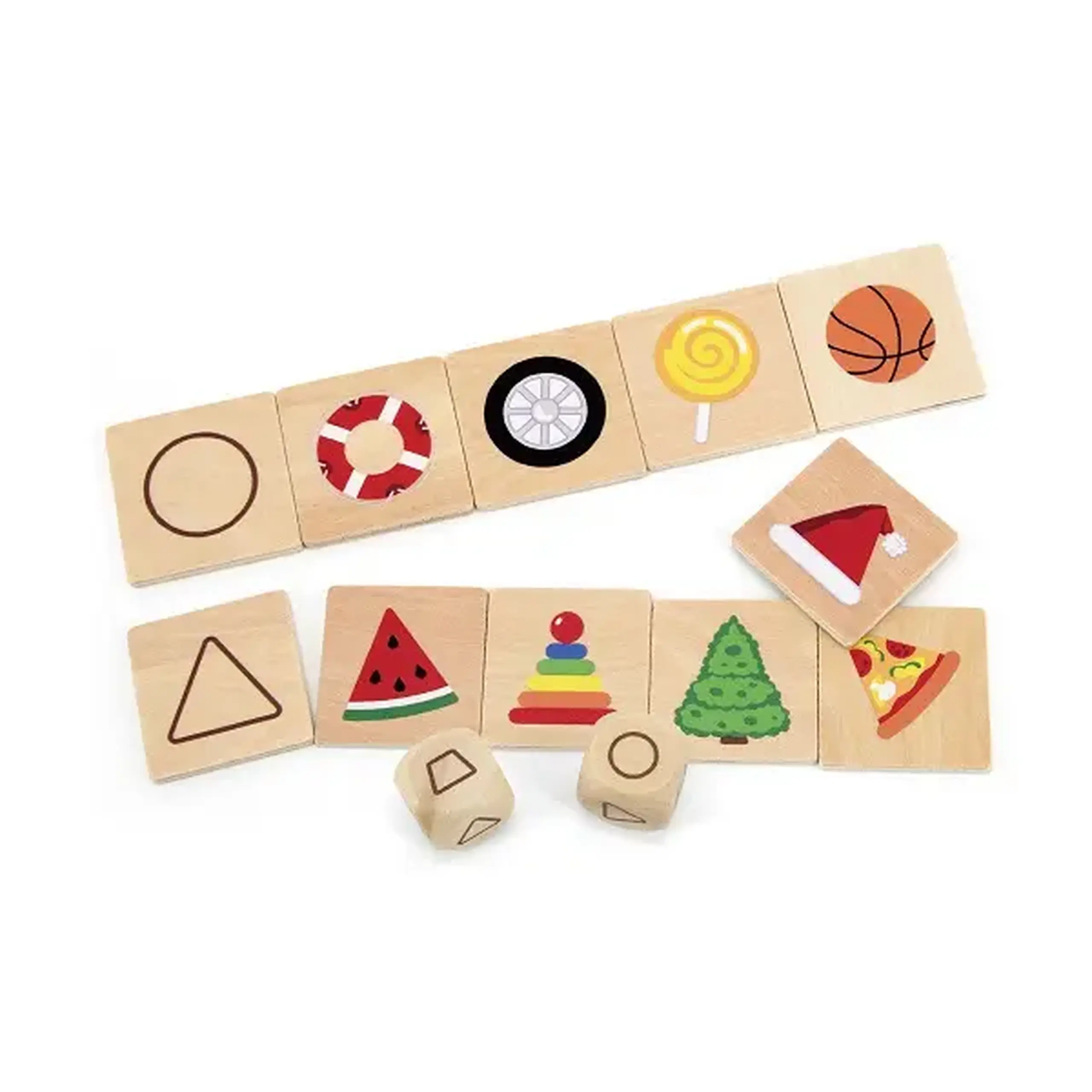 Joc logic de puzzle „Studiem formele” 35 elem.