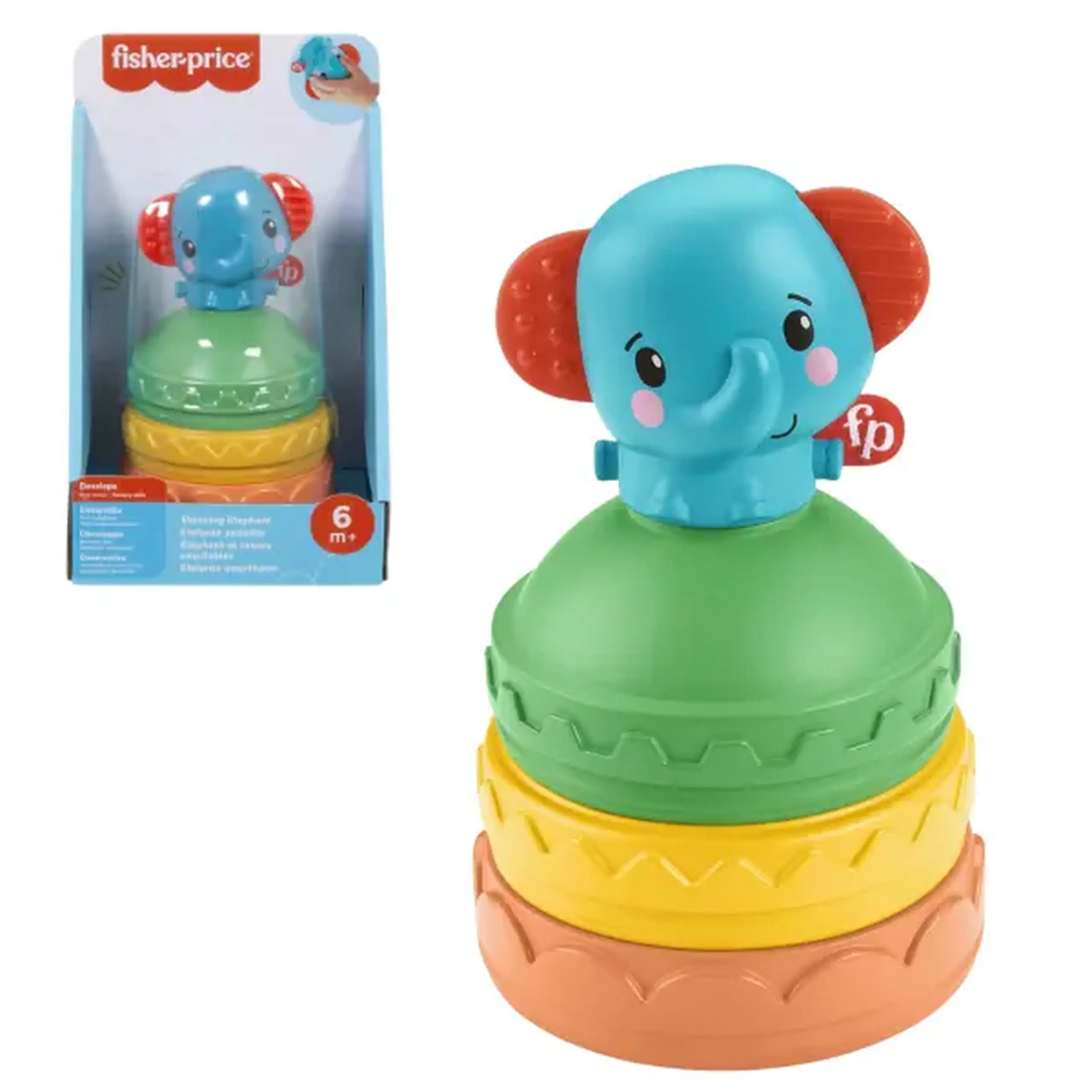 Fisher-Price Piramida Elefant
