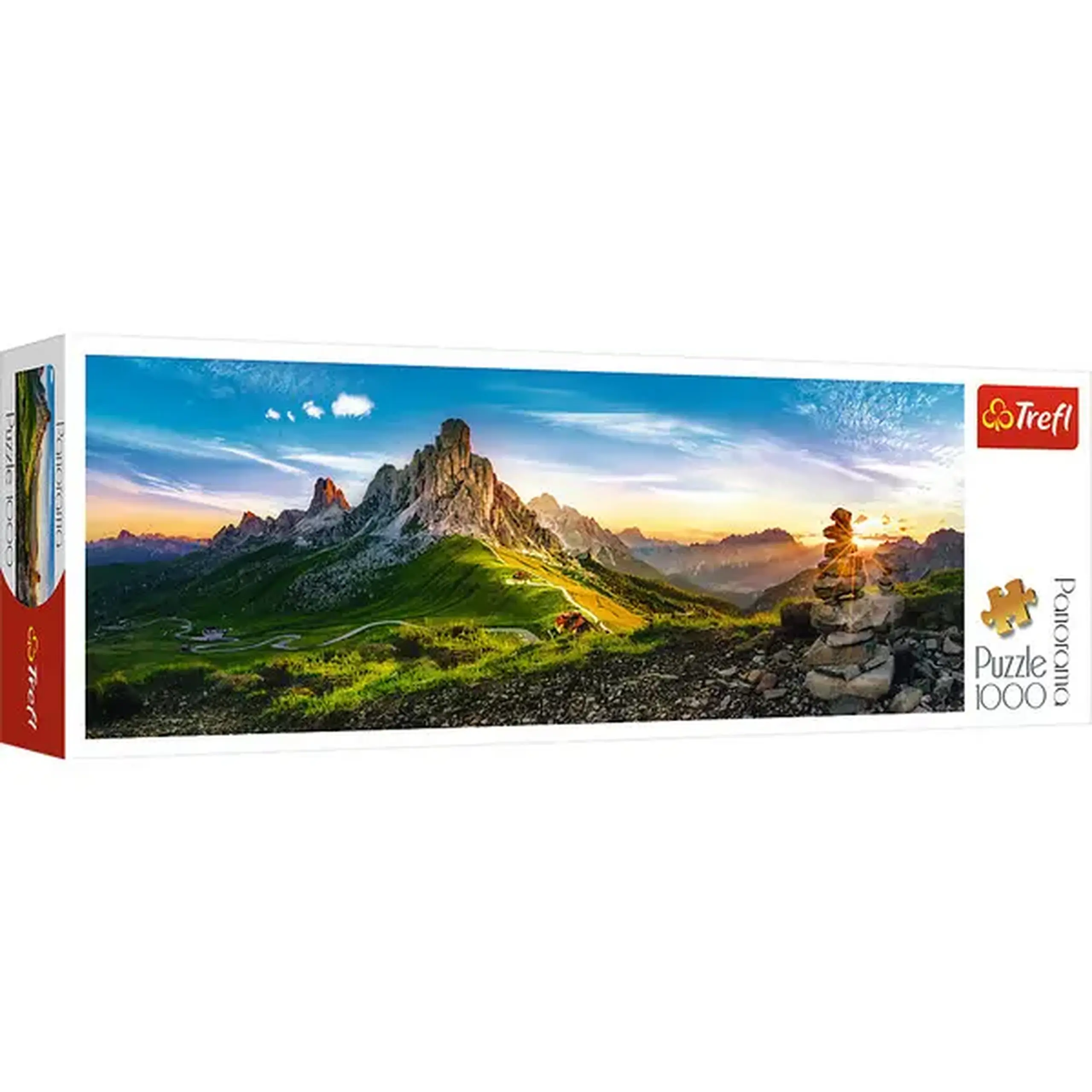 Puzzle 1000 Panorama - Passo di Giau, Dolomites