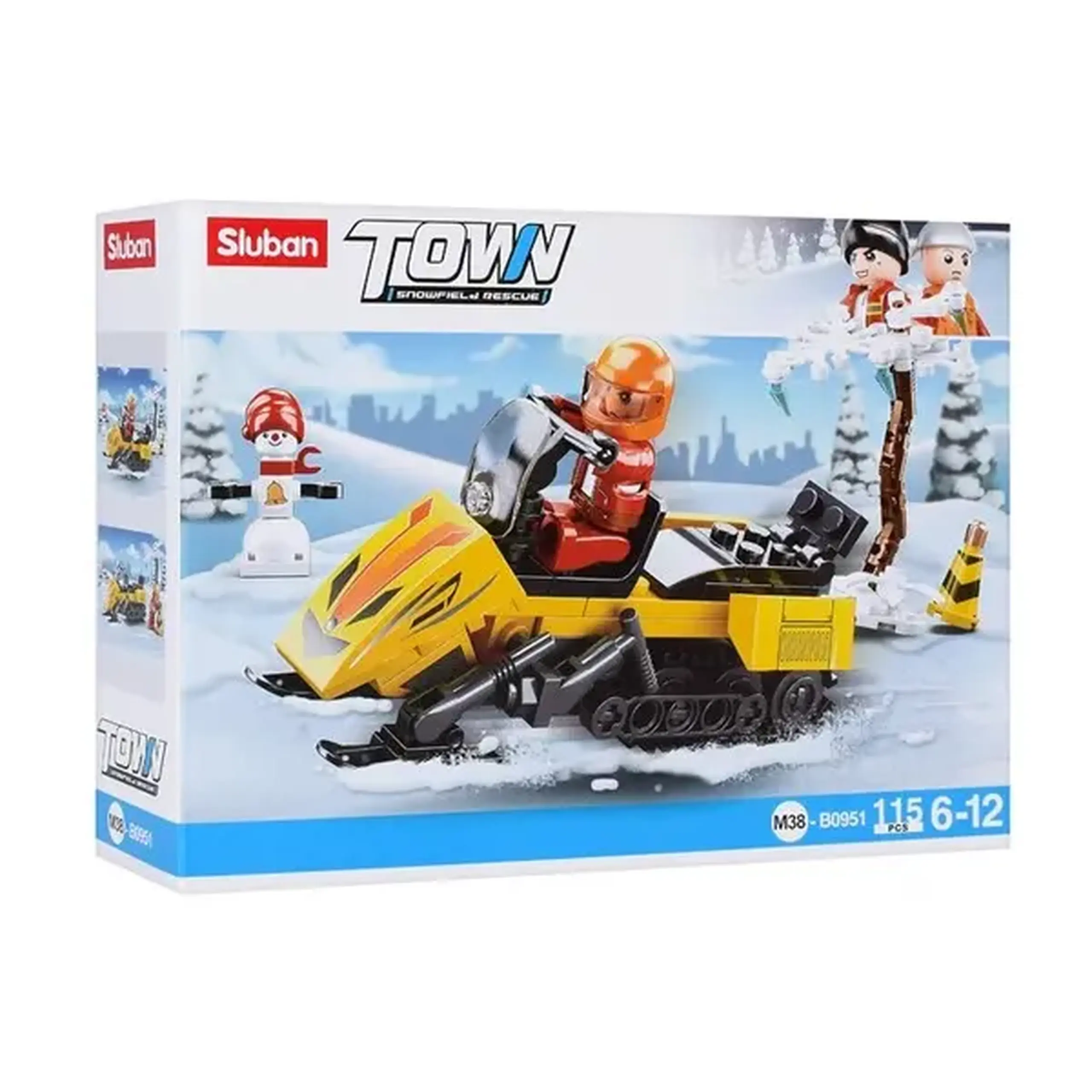Set de construcție ”Snowmobile ATV”, 115 elem