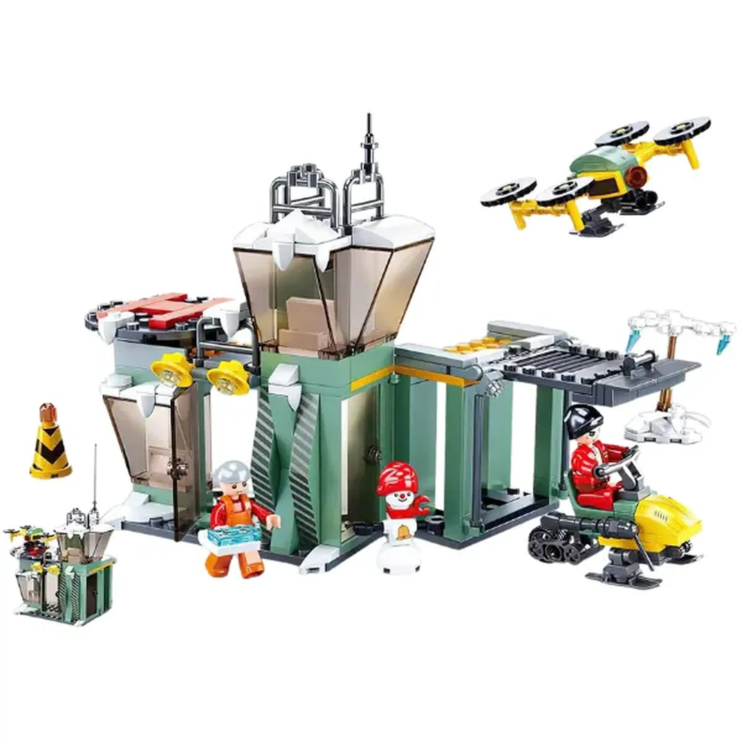 Constructor Town (Snowfield rescue) — "Rescue Base", 251 elem.