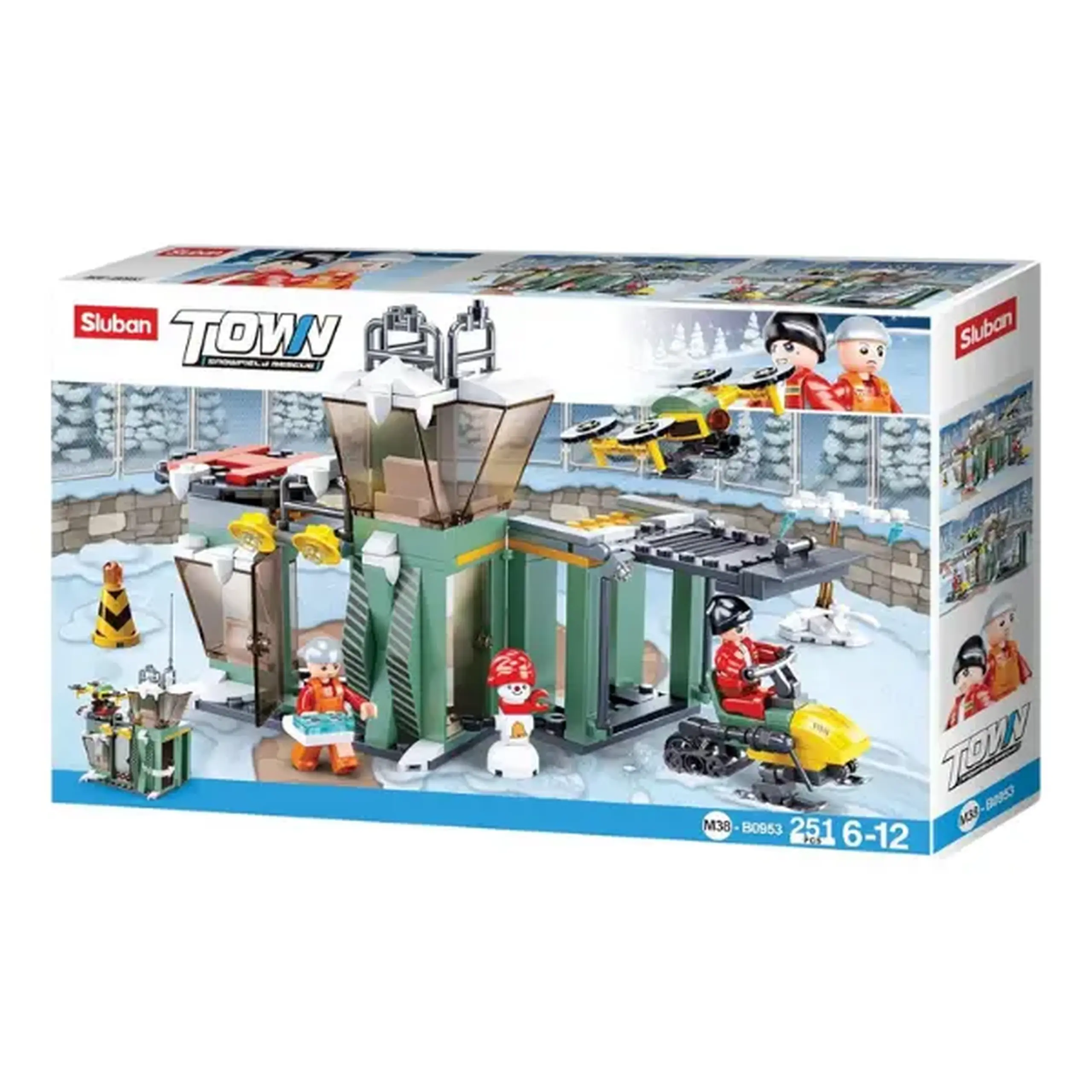 Constructor Town (Snowfield rescue) — "Rescue Base", 251 elem.