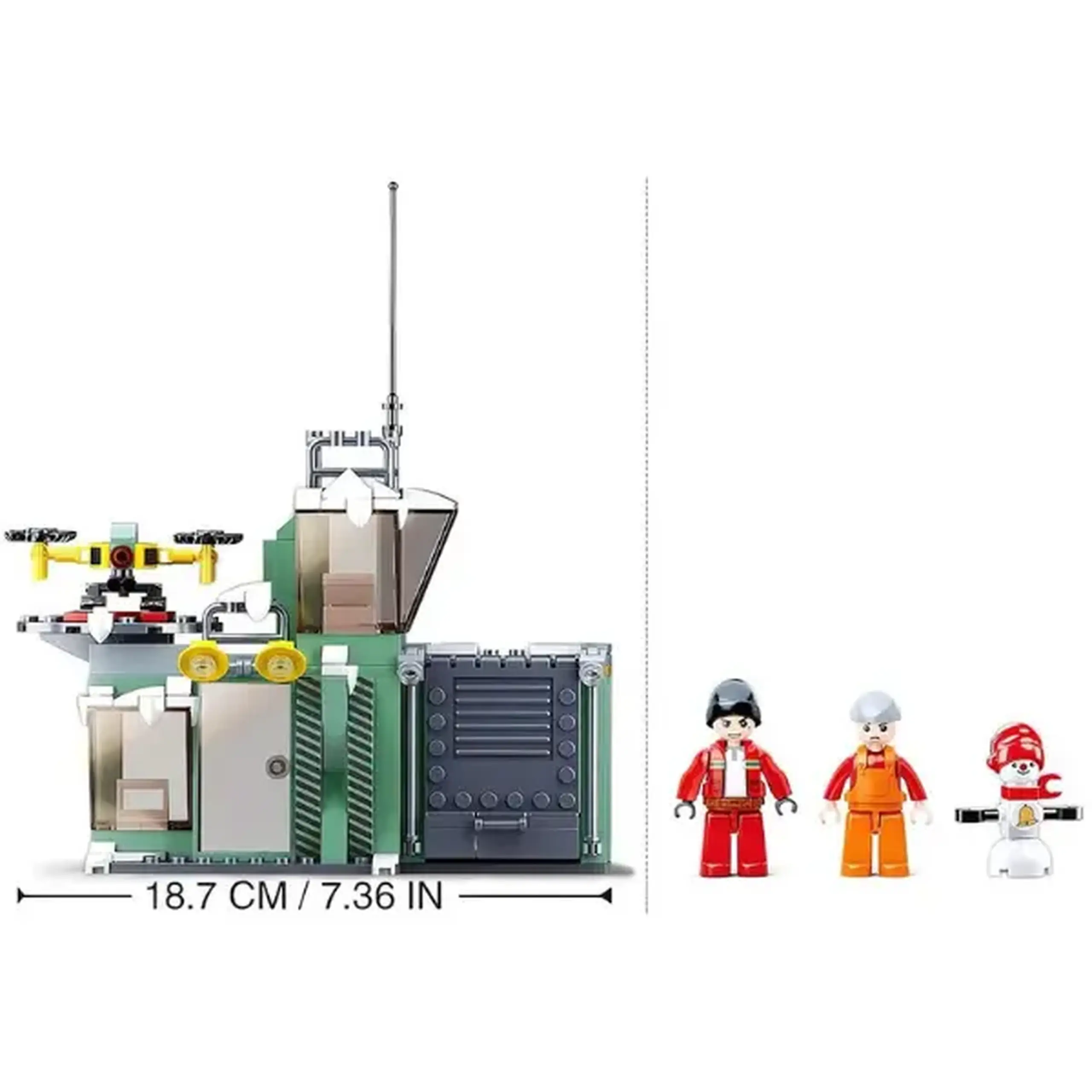 Constructor Town (Snowfield rescue) — "Rescue Base", 251 elem.