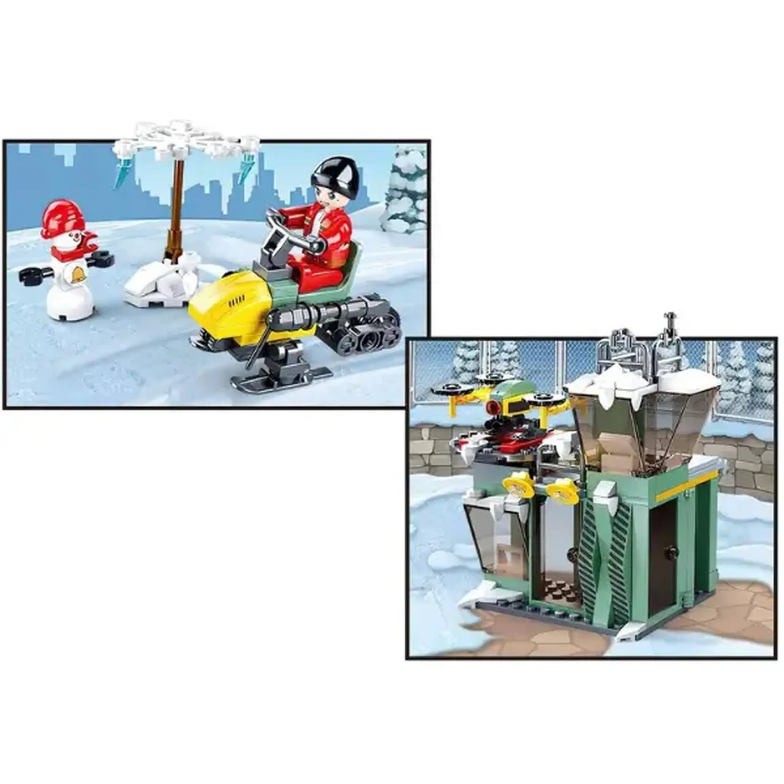 Constructor Town (Snowfield rescue) — "Rescue Base", 251 elem.
