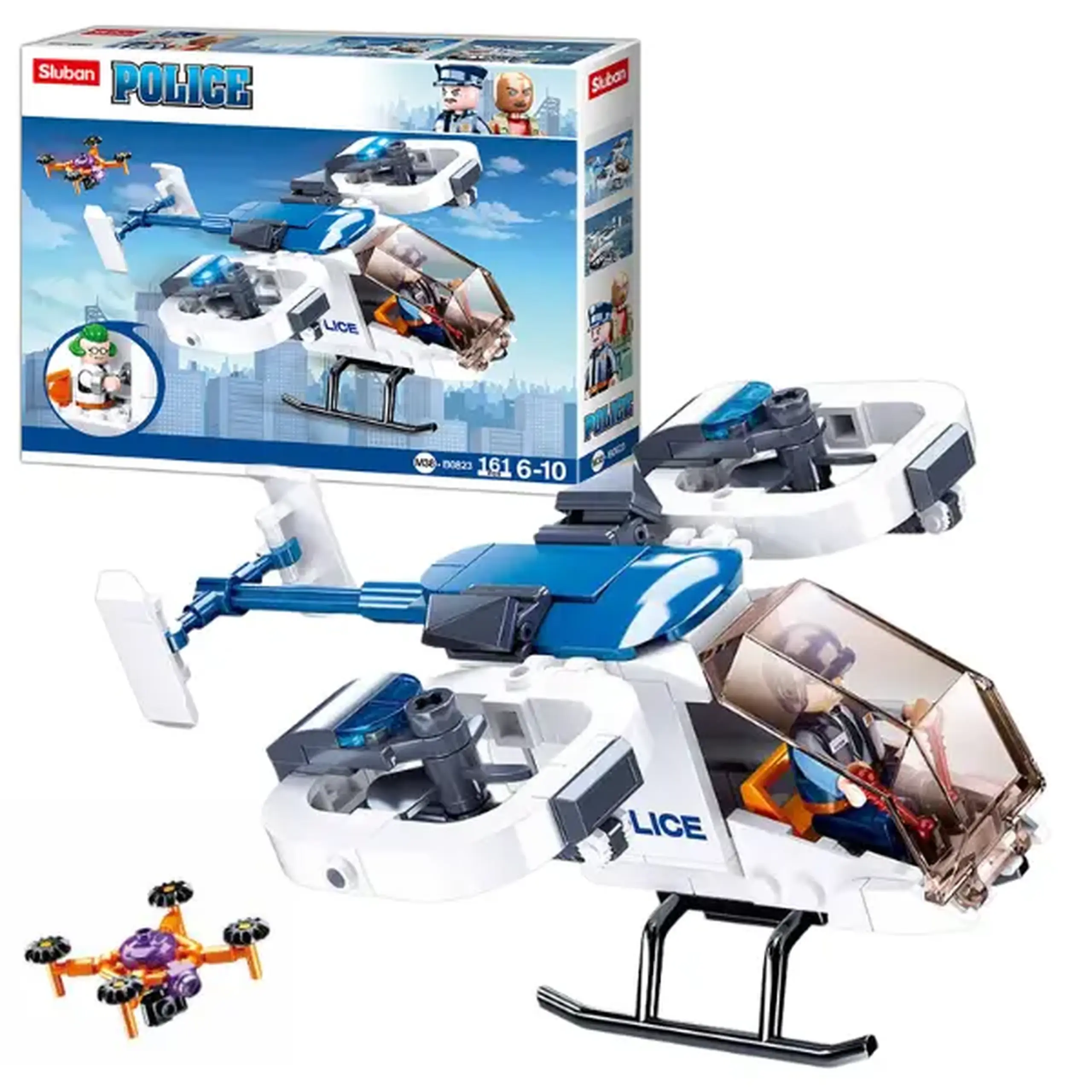 Set de construcție ”Elicopter blindat", 161 elem.